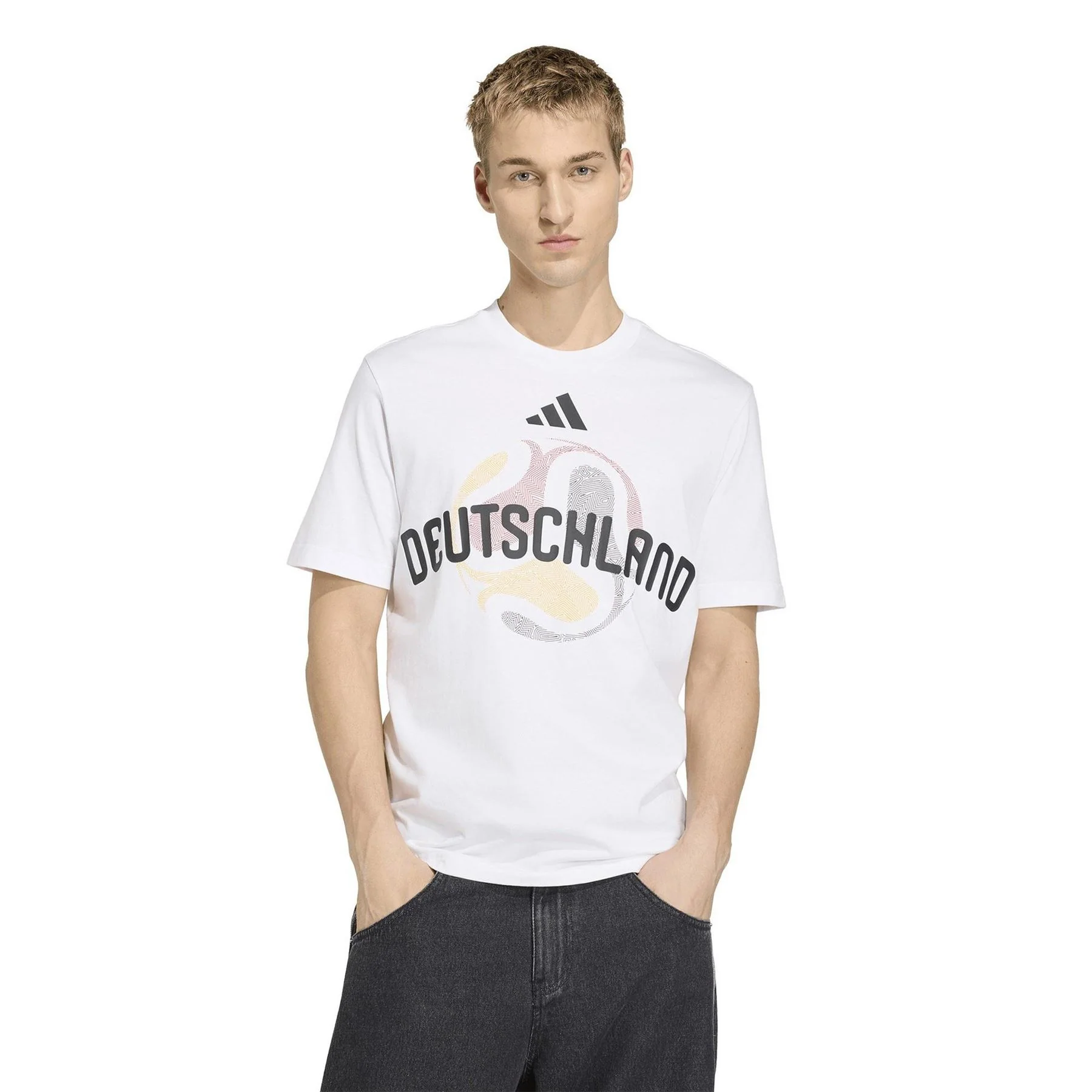 adidas Germany Short Sleeve Performance T-Shirt - Image 2