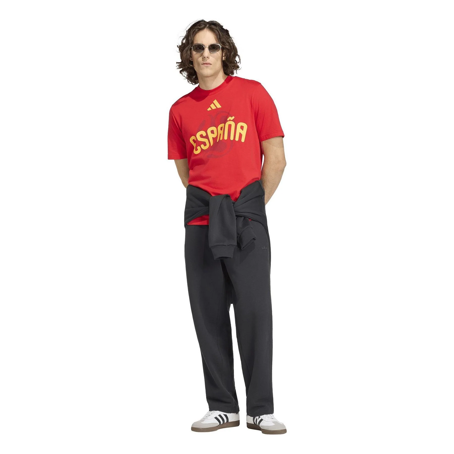 adidas Spain Short Sleeve Performance T Shirt - Image 6