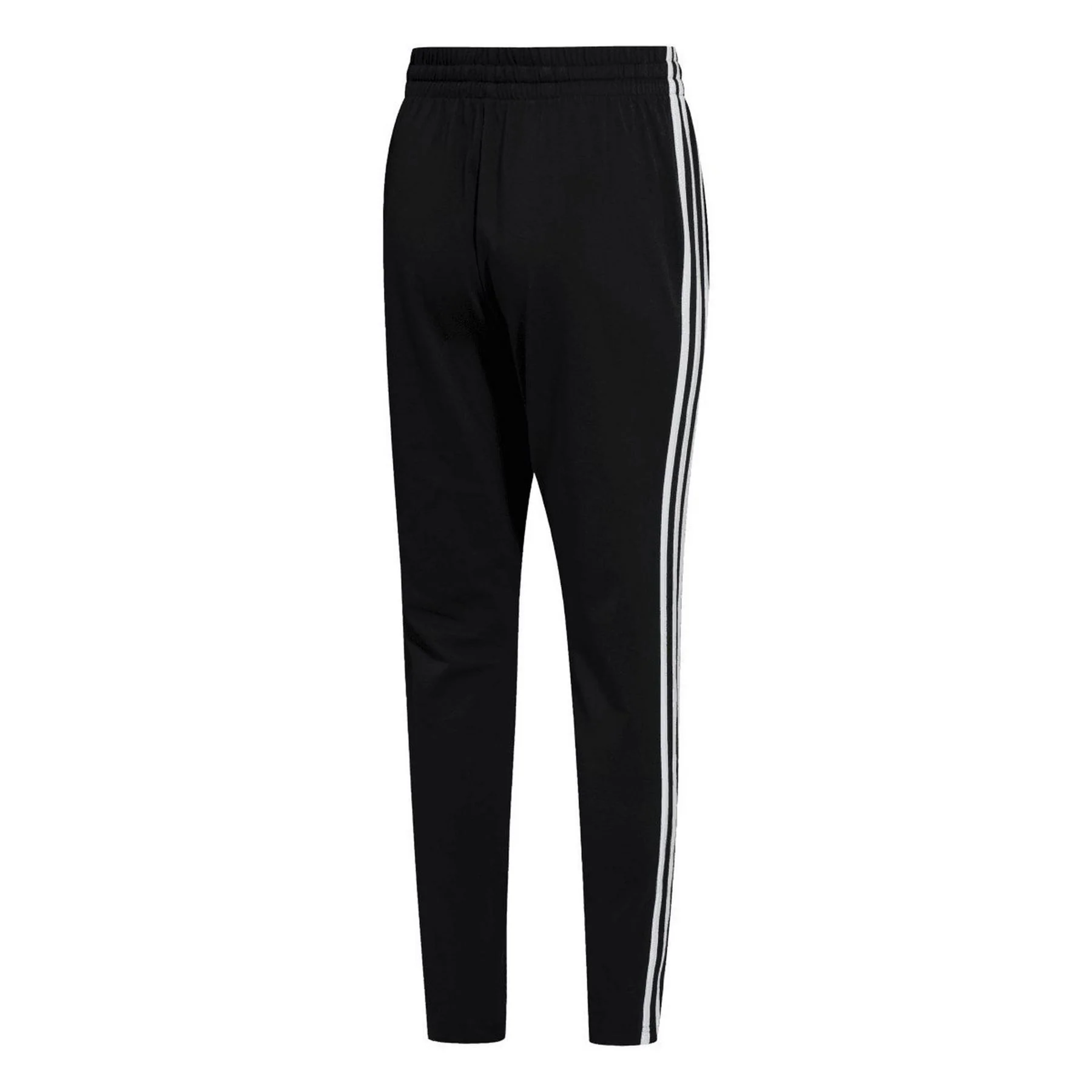 adidas Single Jersey Tapered 3 Stripes Joggers - Image 2