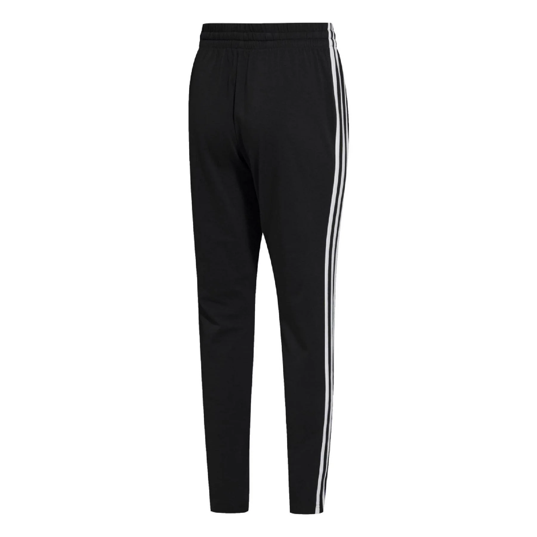 adidas Single Jersey Tapered 3 Stripes Joggers - Image 3
