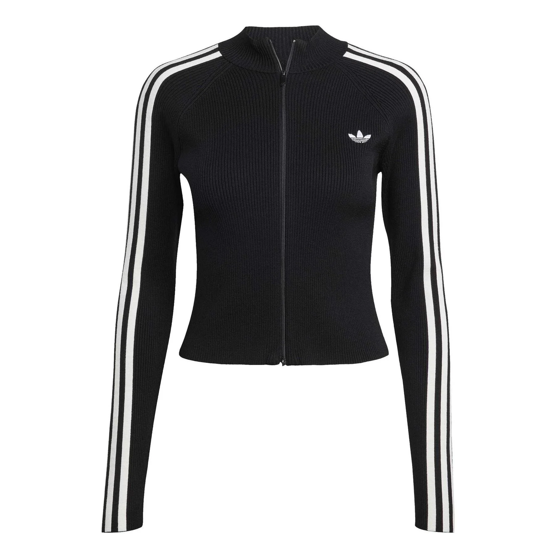 adidas Knitted Slim Fit Tracksuit Top