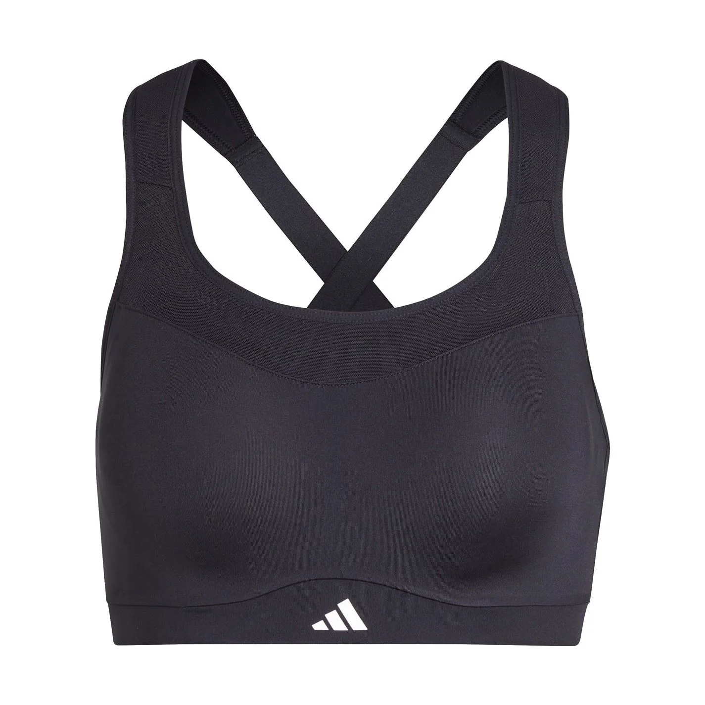 adidas Snug Fit Cropped Spaghetti Straps Sports Bra - Image 7