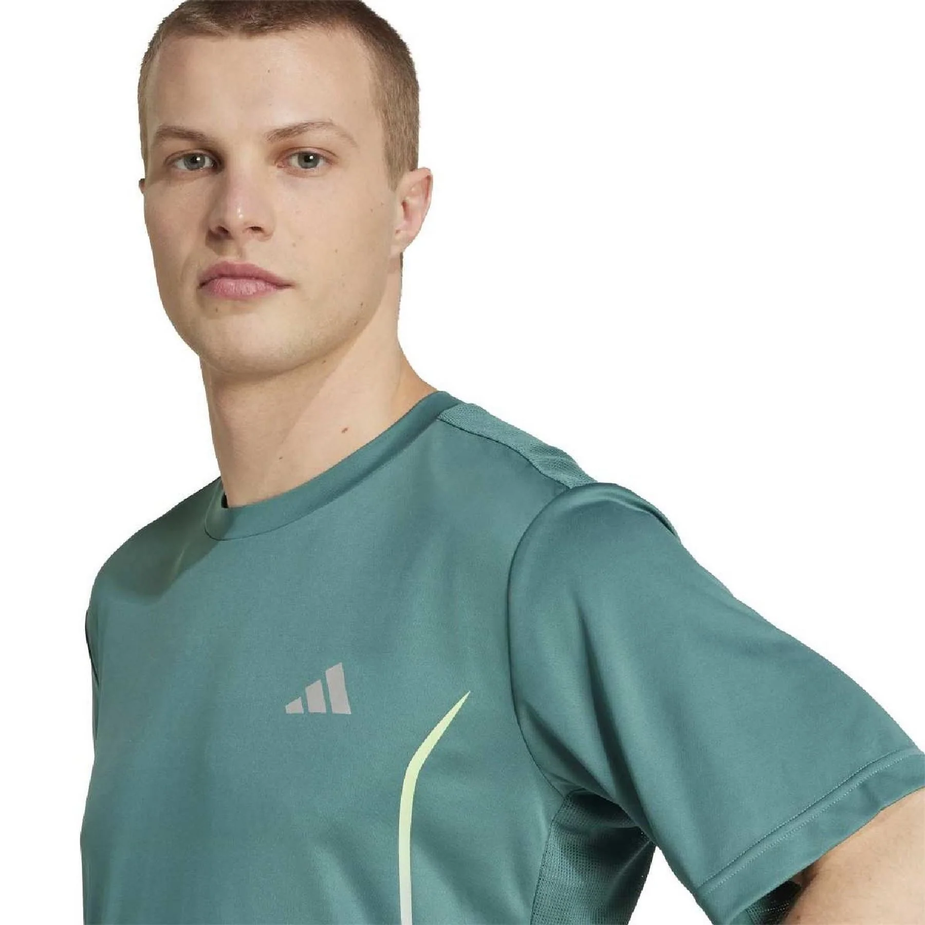 adidas Tech Apparel Short Sleeve Performance T-Shirt - Image 5