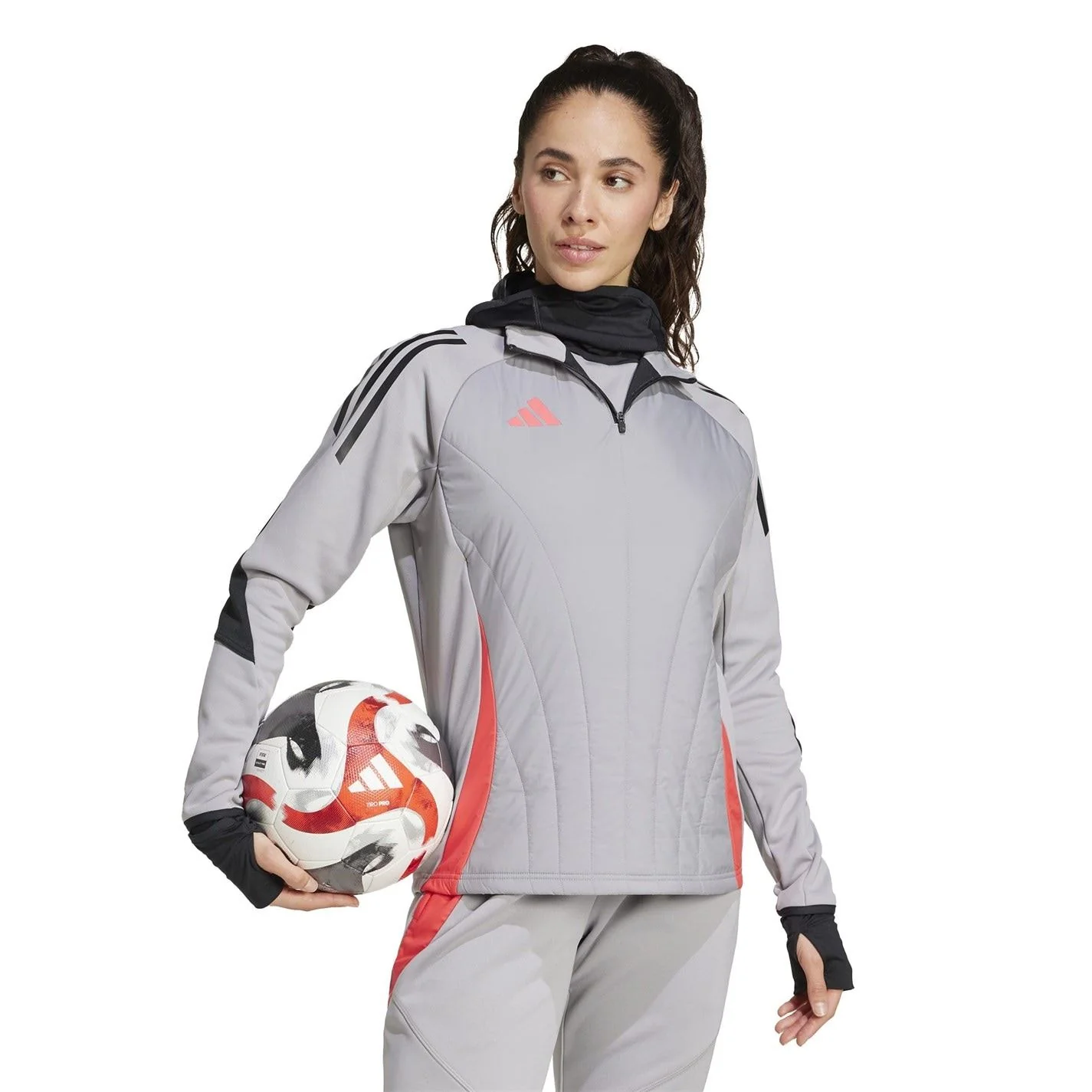 adidas Tiro Reflective Trim Regular Fit Athletic Top - Image 6