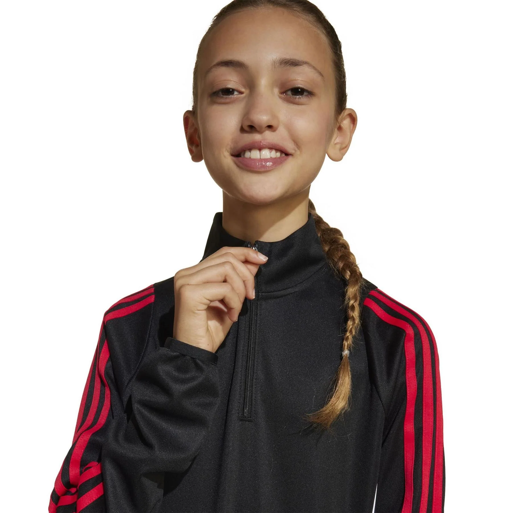 adidas Tiro24 Three Bar Logo Funnel Neck Long Sleeve Jersey - Image 5