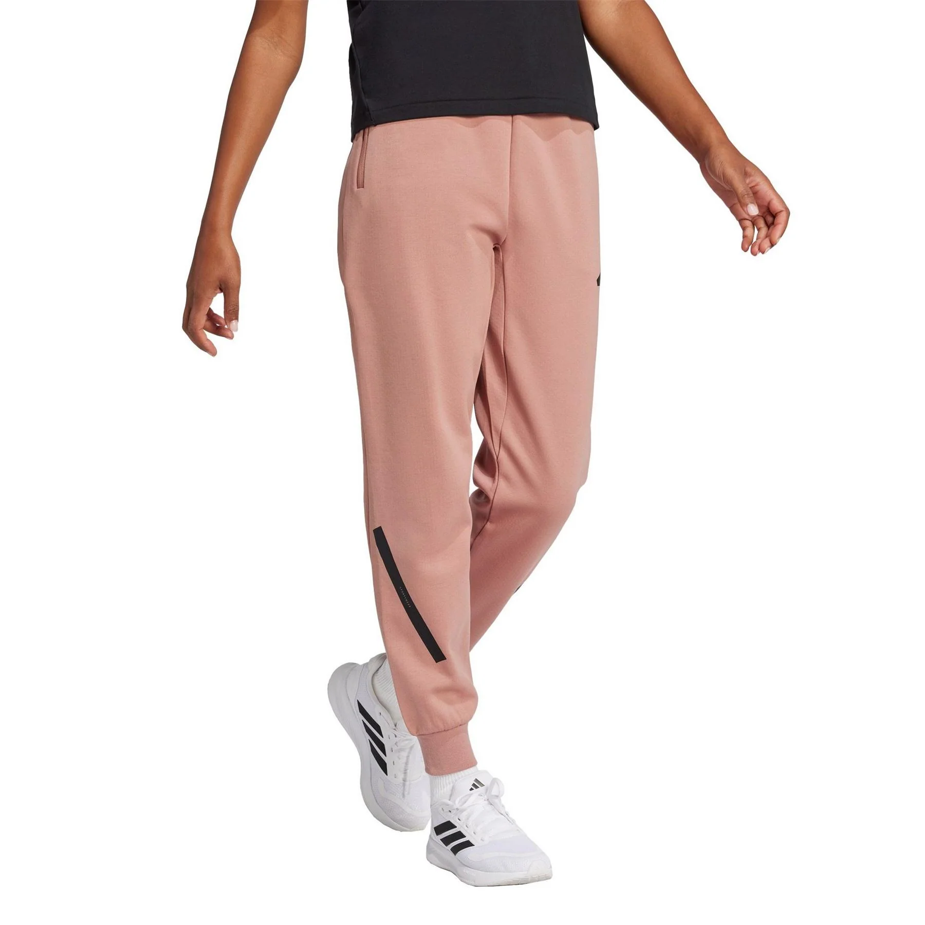 adidas Z.n.e. Open Hem Jersey Jogging Bottoms - Image 6
