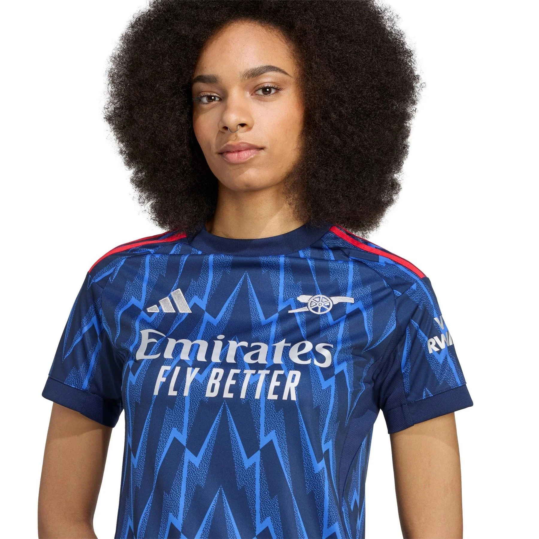 adidas Womens Arsenal Away Shirt 2025 2026 - Image 5