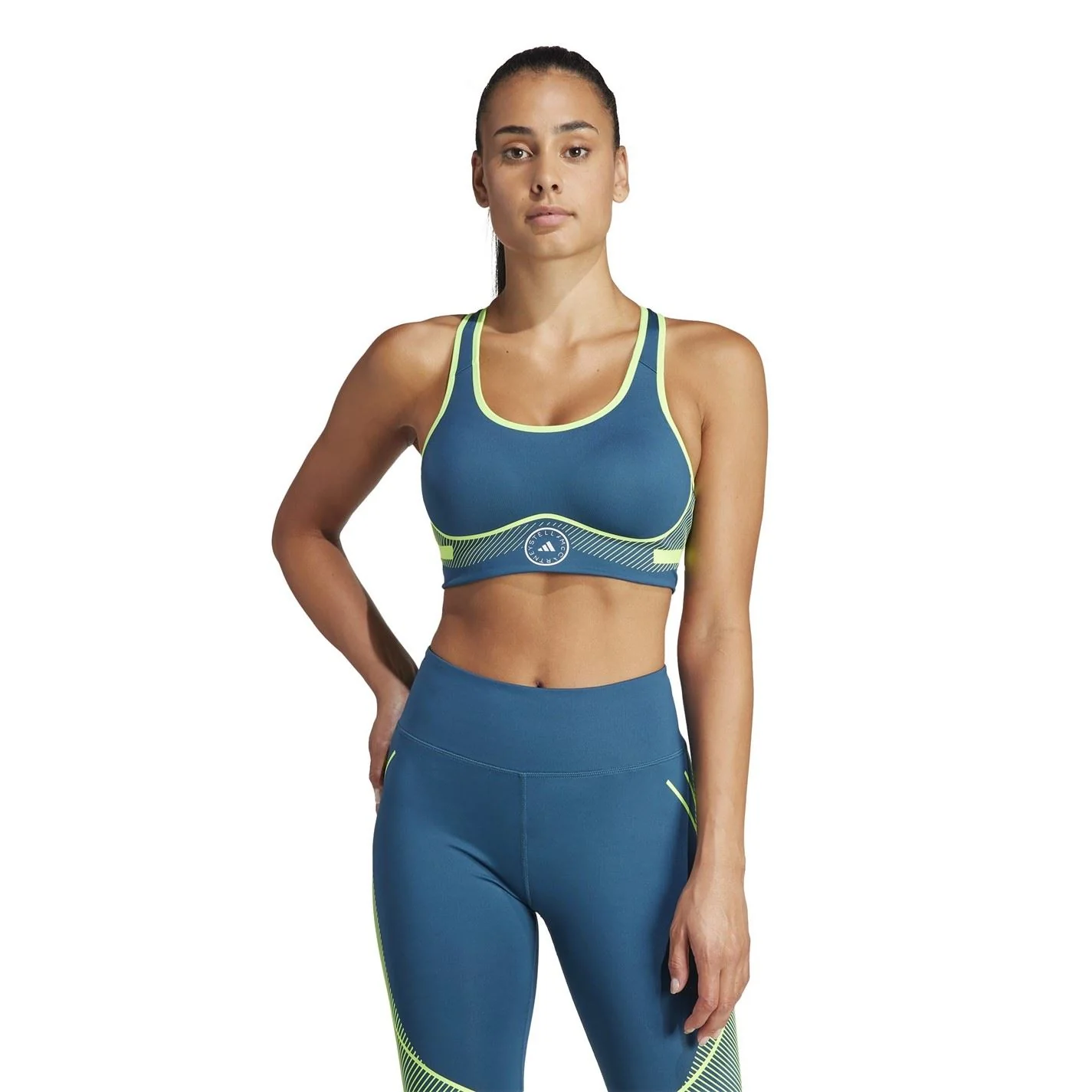 adidas Womens Coreflow Medium Support Bra - Image 3