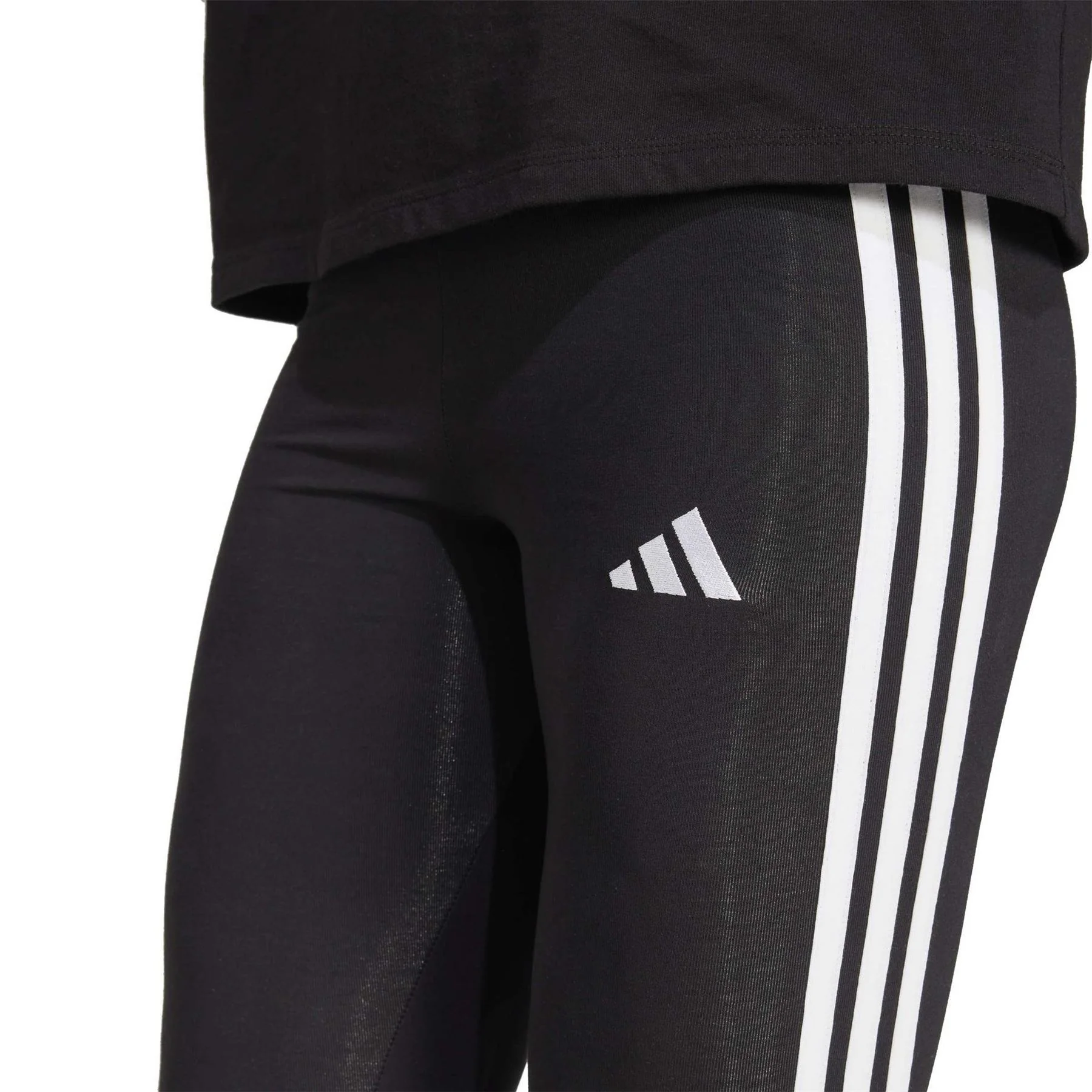 adidas Womens Essentials 3 Stripe Leggings - Image 11