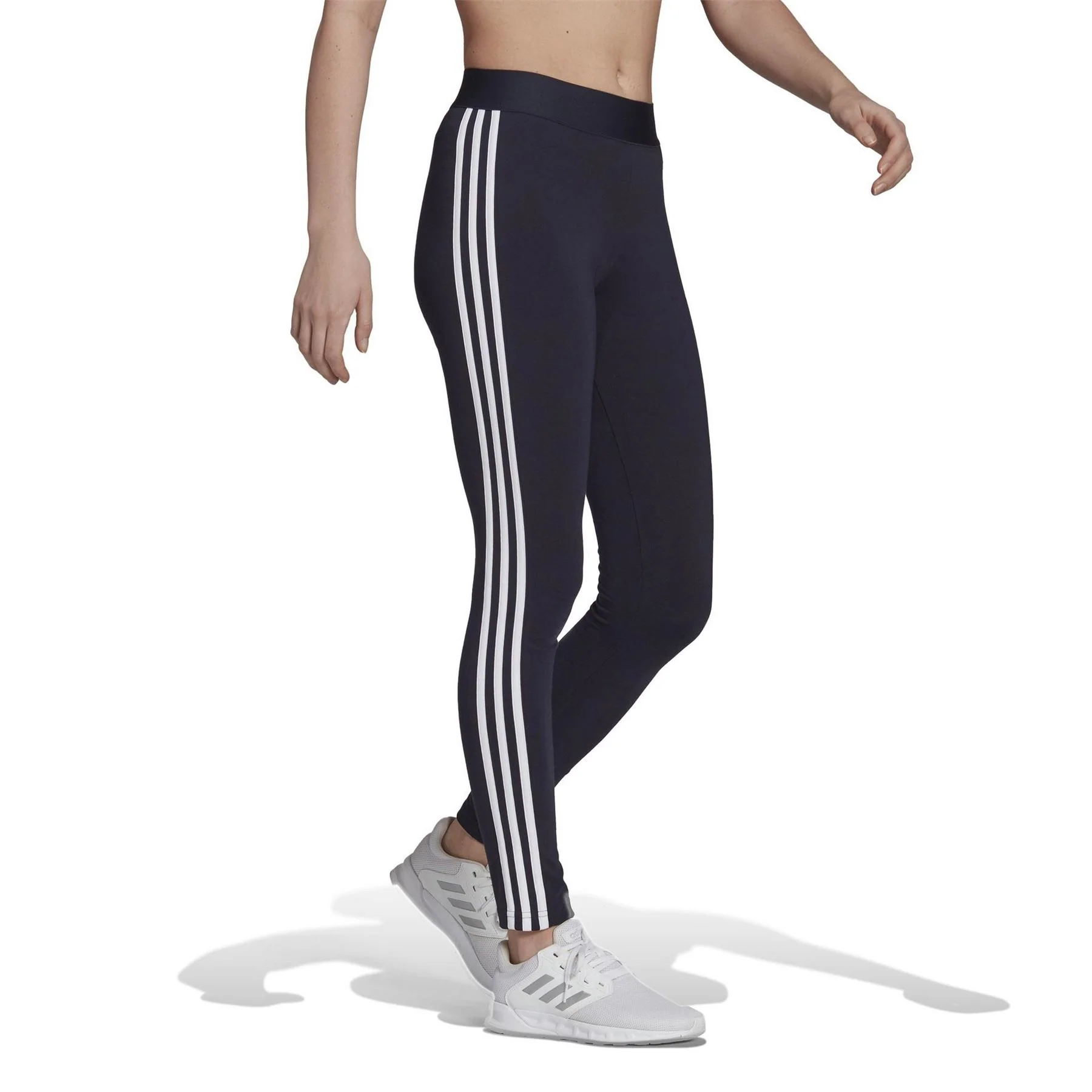 adidas Womens Essentials 3 Stripe Leggings - Image 76