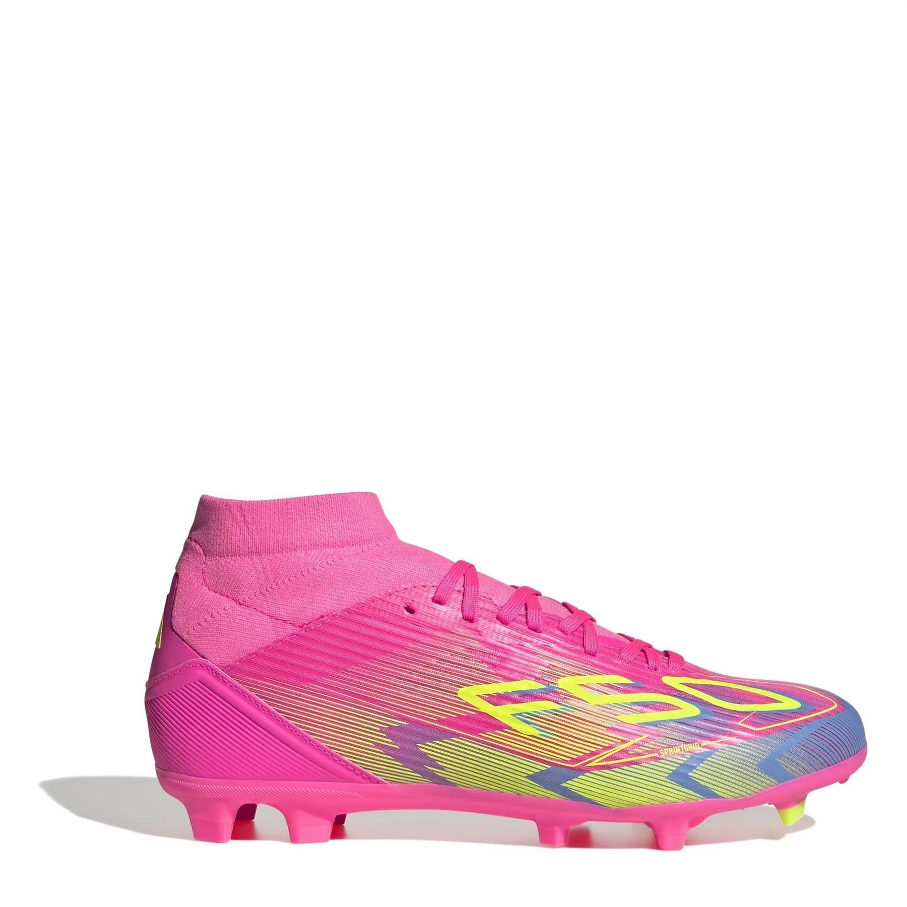 adidas Womens F50 League Mid Cut Firm Ground Football Boots - Image 13