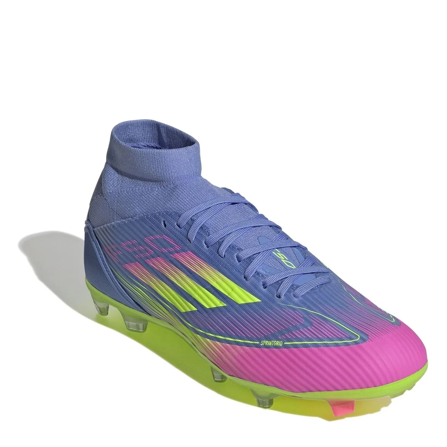adidas Womens F50 League Mid Cut Firm Ground Football Boots - Image 21