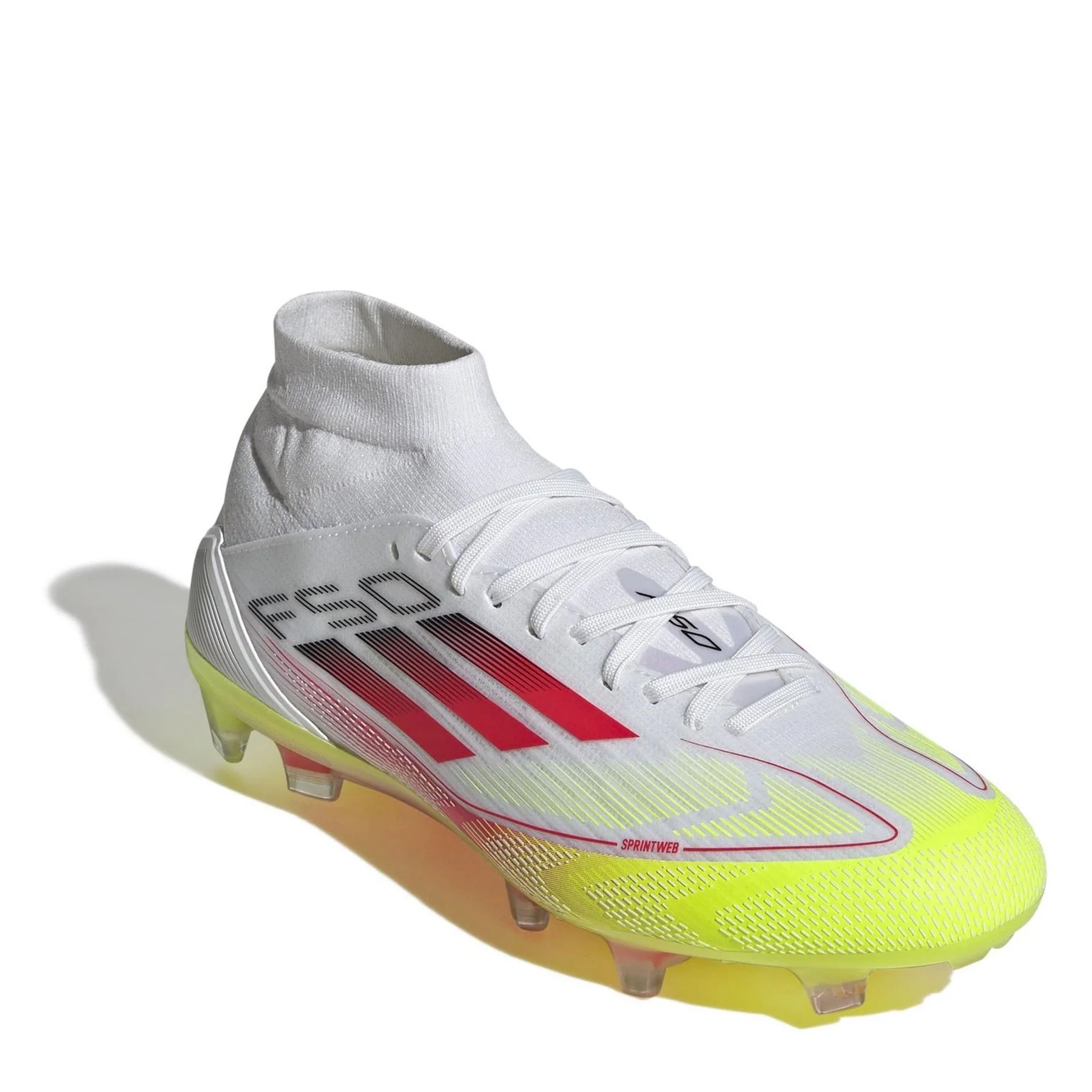 adidas Womens F50 Pro Mid Cut Firm Ground Football Boots - Image 3