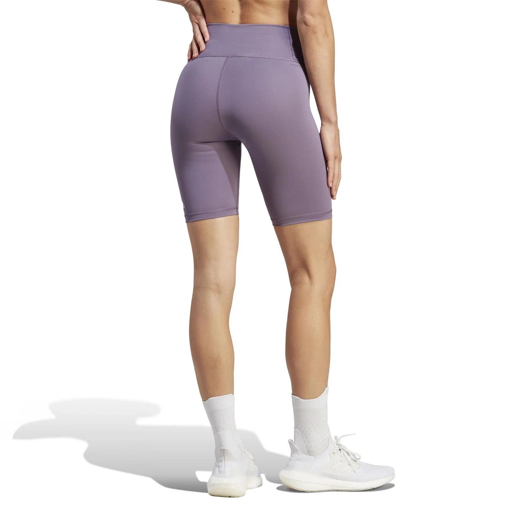 adidas Womens Optime Training Bike Short Leggings - Image 3