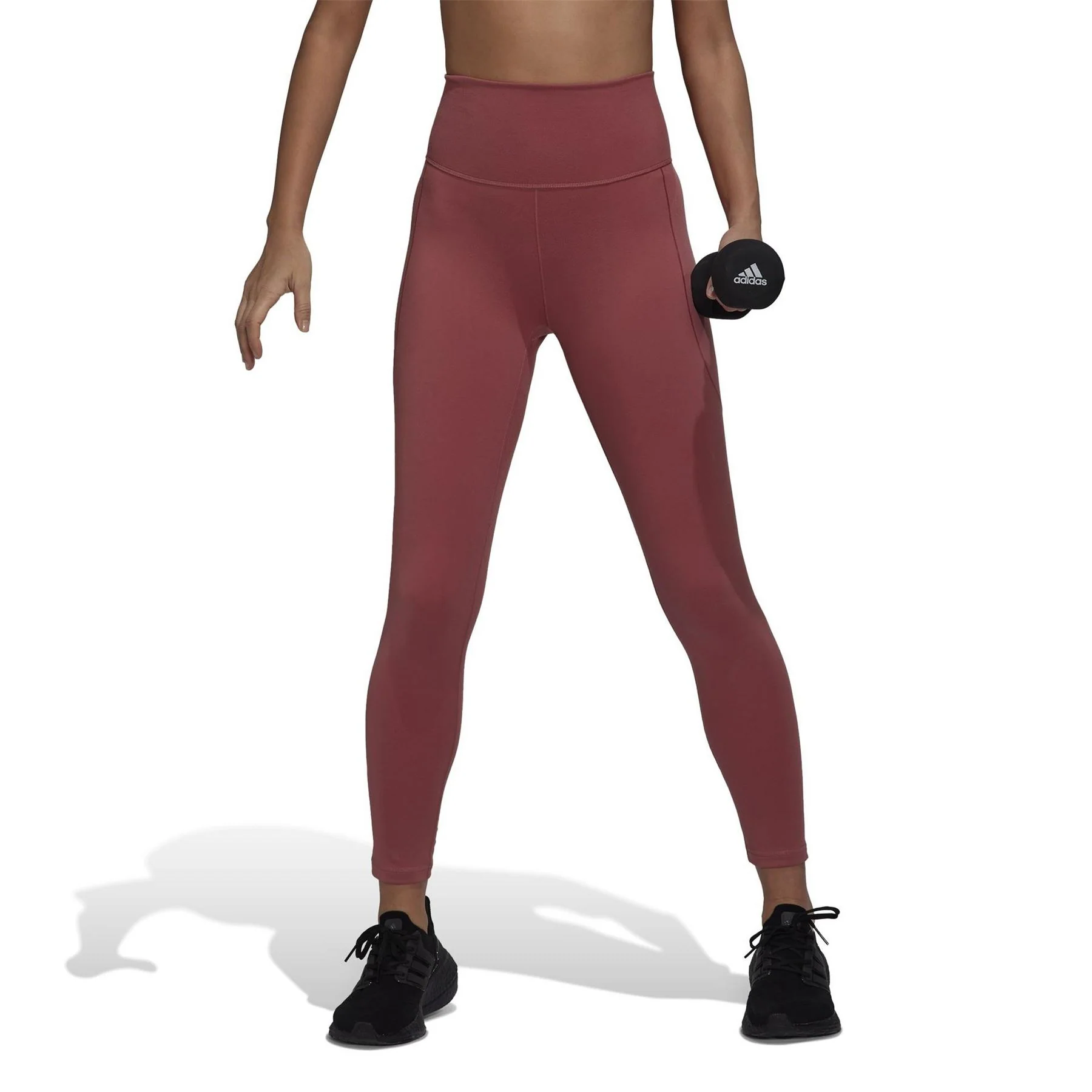 adidas Womens Studio 7 8 Tights Gym Leggings - Image 8