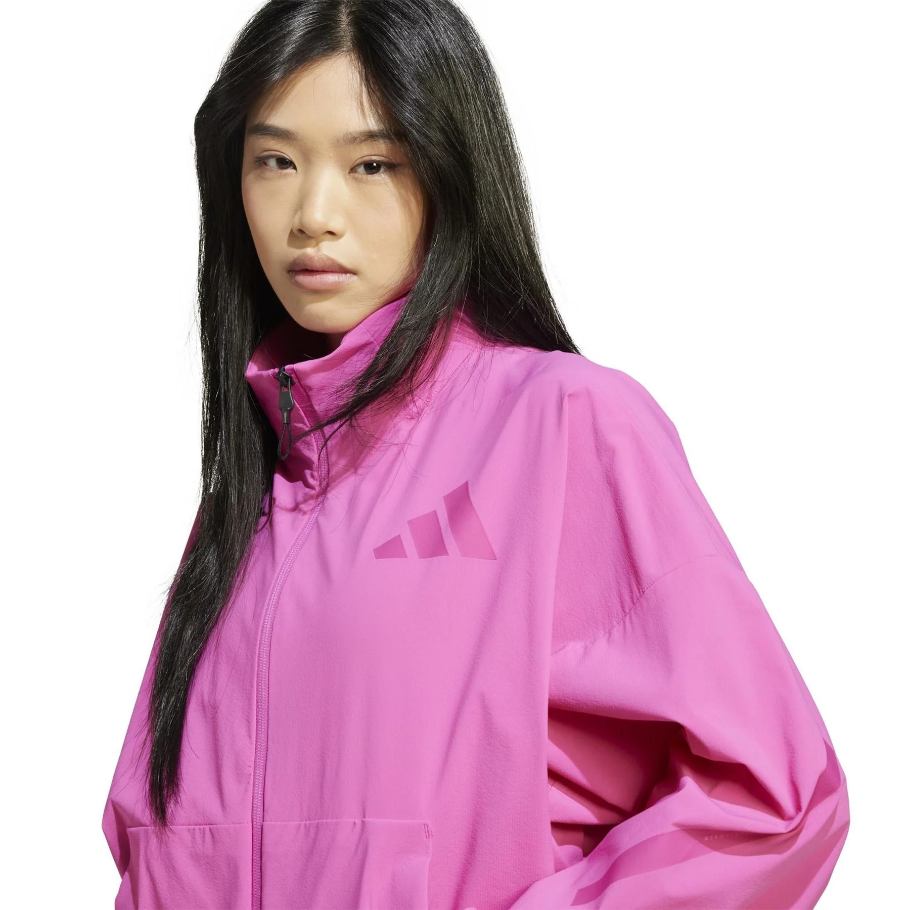 adidas Woven Full Zip Track Top - Image 4
