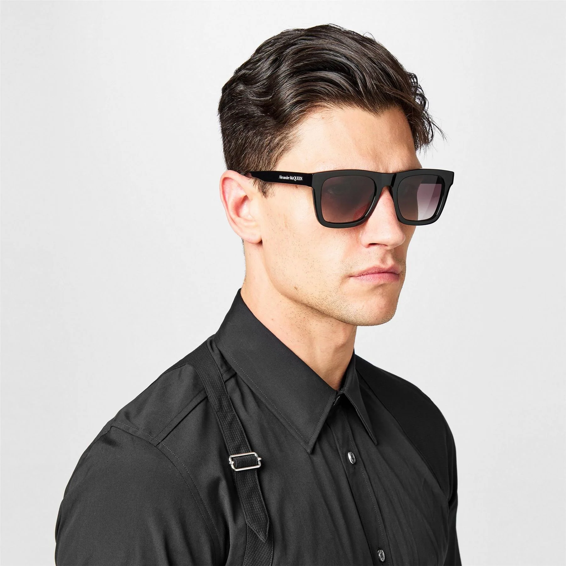 Alexander McQueen Logo Sunglasses - Image 2