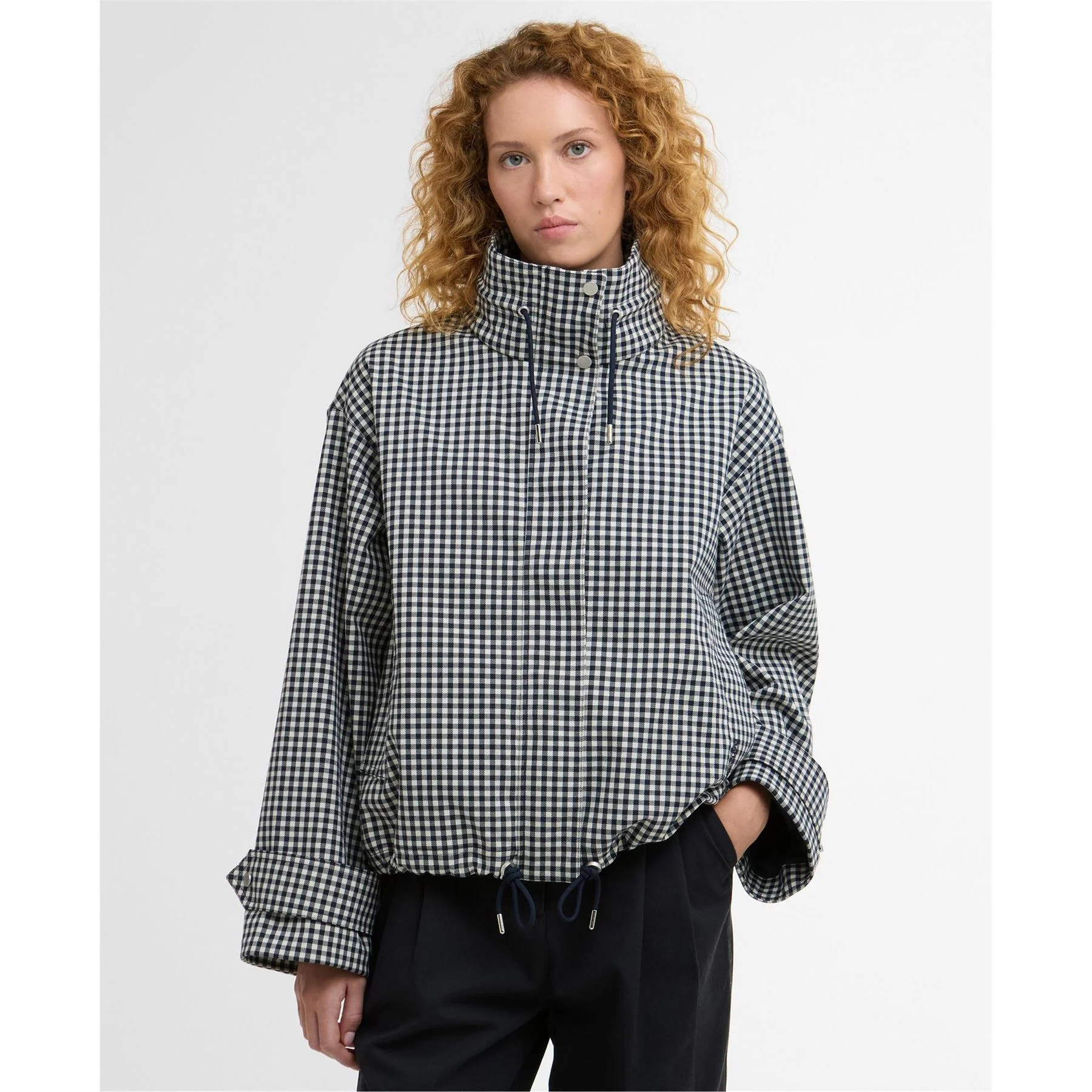Barbour Bronwyn Gingham Showerproof Jacket - Image 2