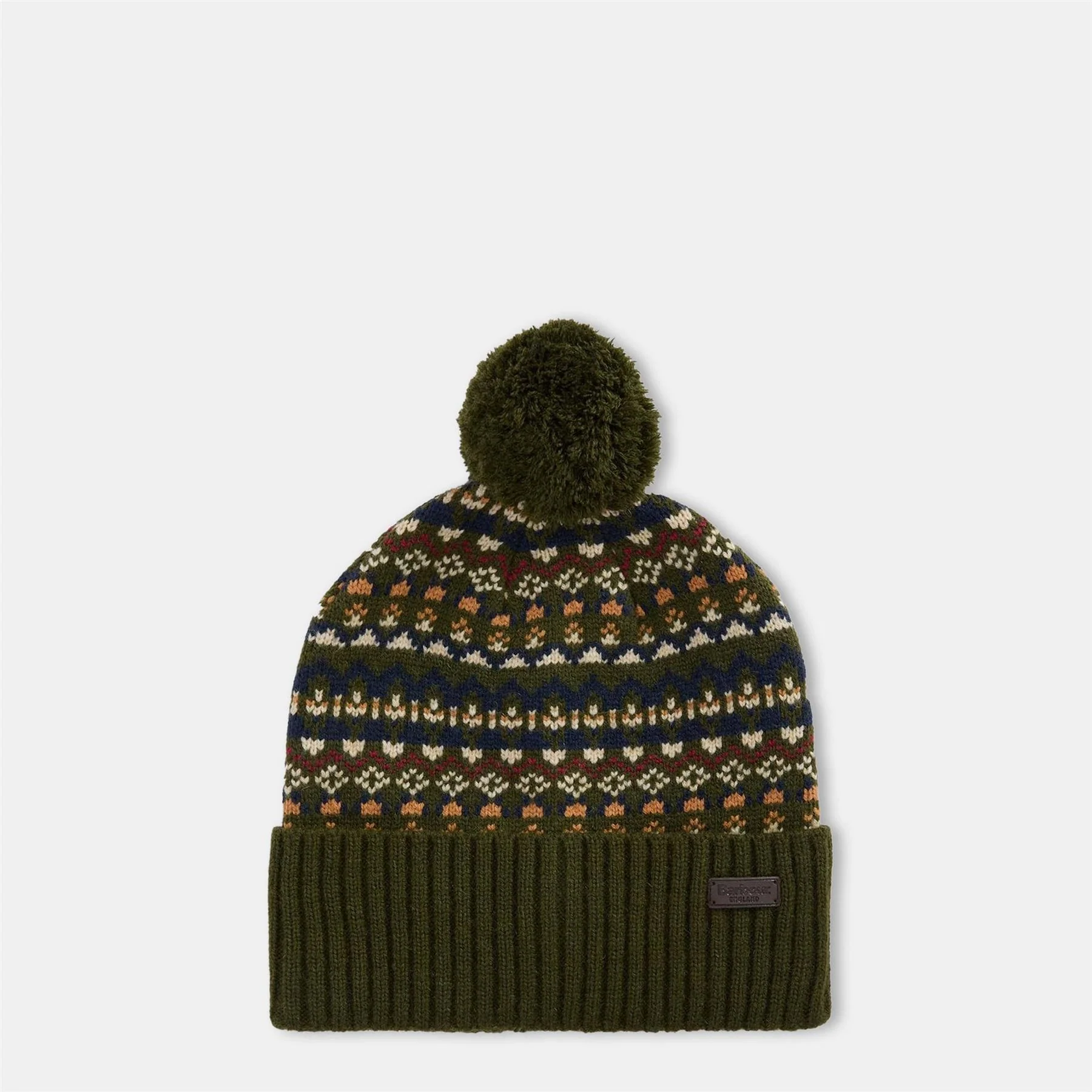 Barbour Fair Isle Beanie - Image 4