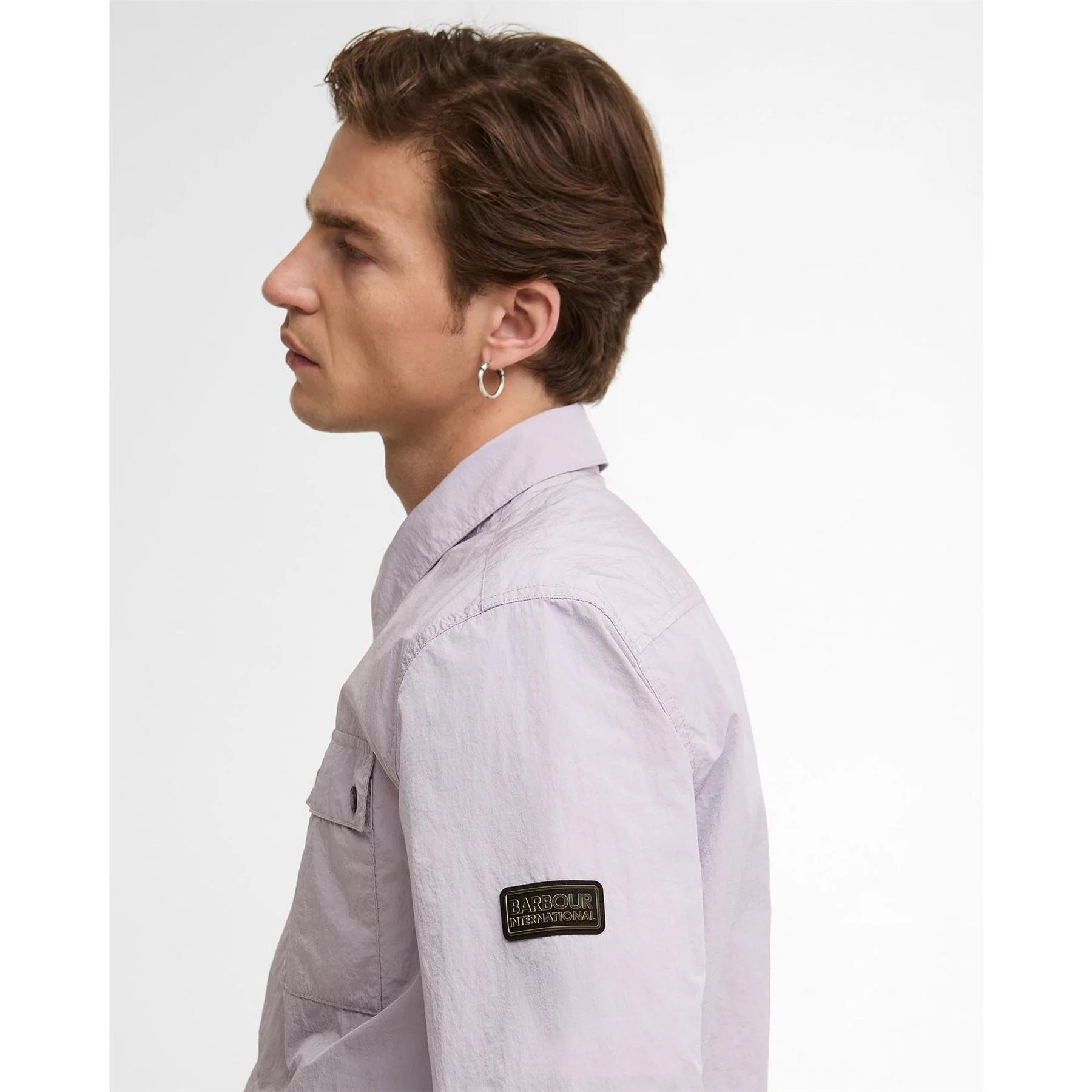Barbour International Inline Zip Through Overshirt - Image 16