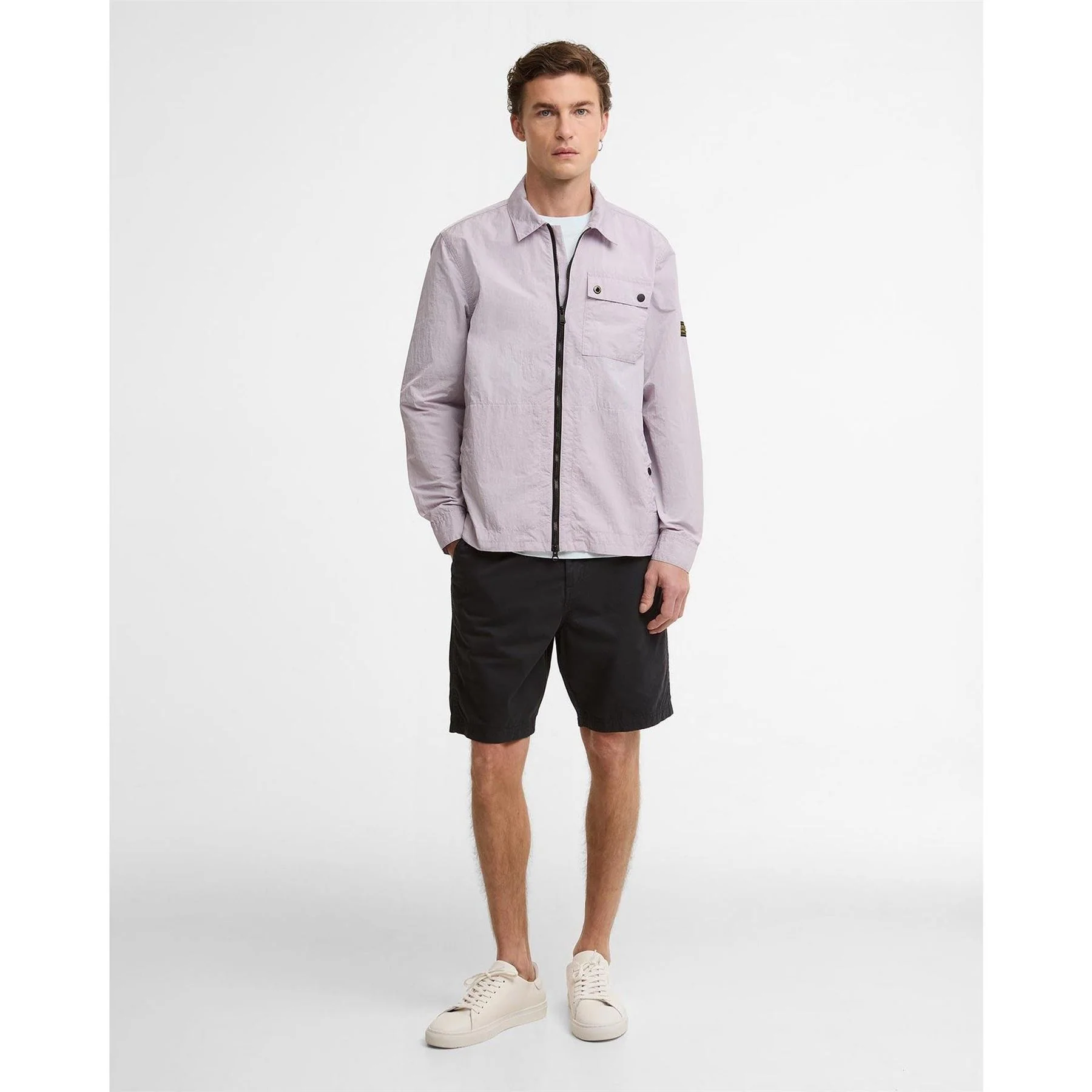 Barbour International Inline Zip Through Overshirt - Image 18