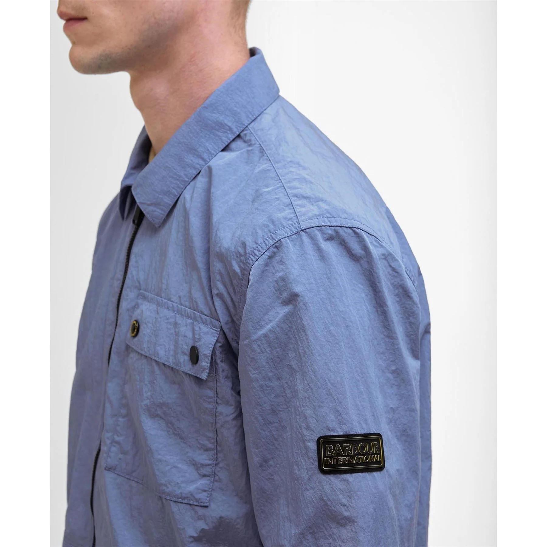 Barbour International Inline Zip Through Overshirt - Image 40