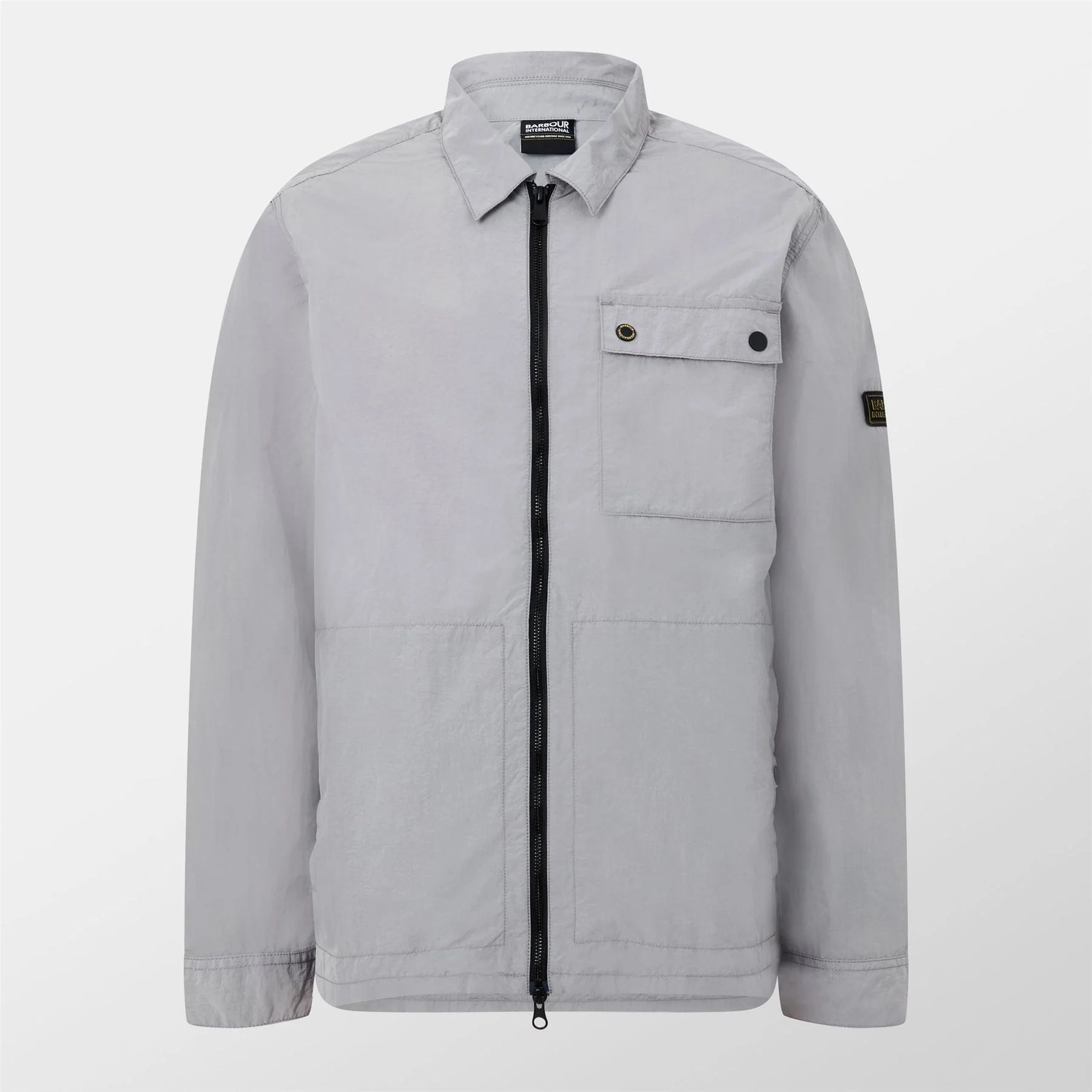 Barbour International Inline Zip Through Overshirt - Image 71