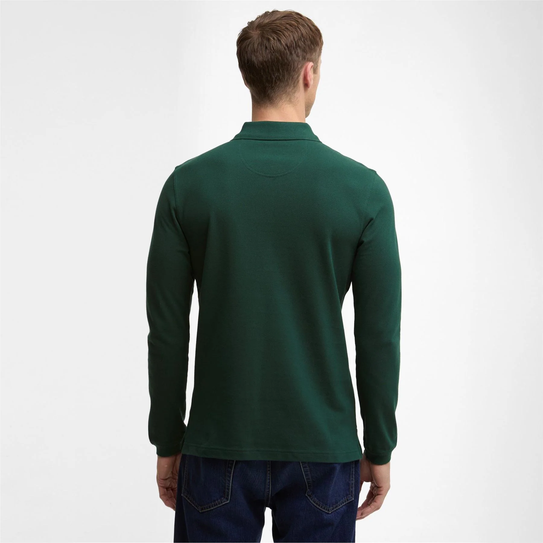 Barbour Long Sleeved Polo Shirt - Image 14