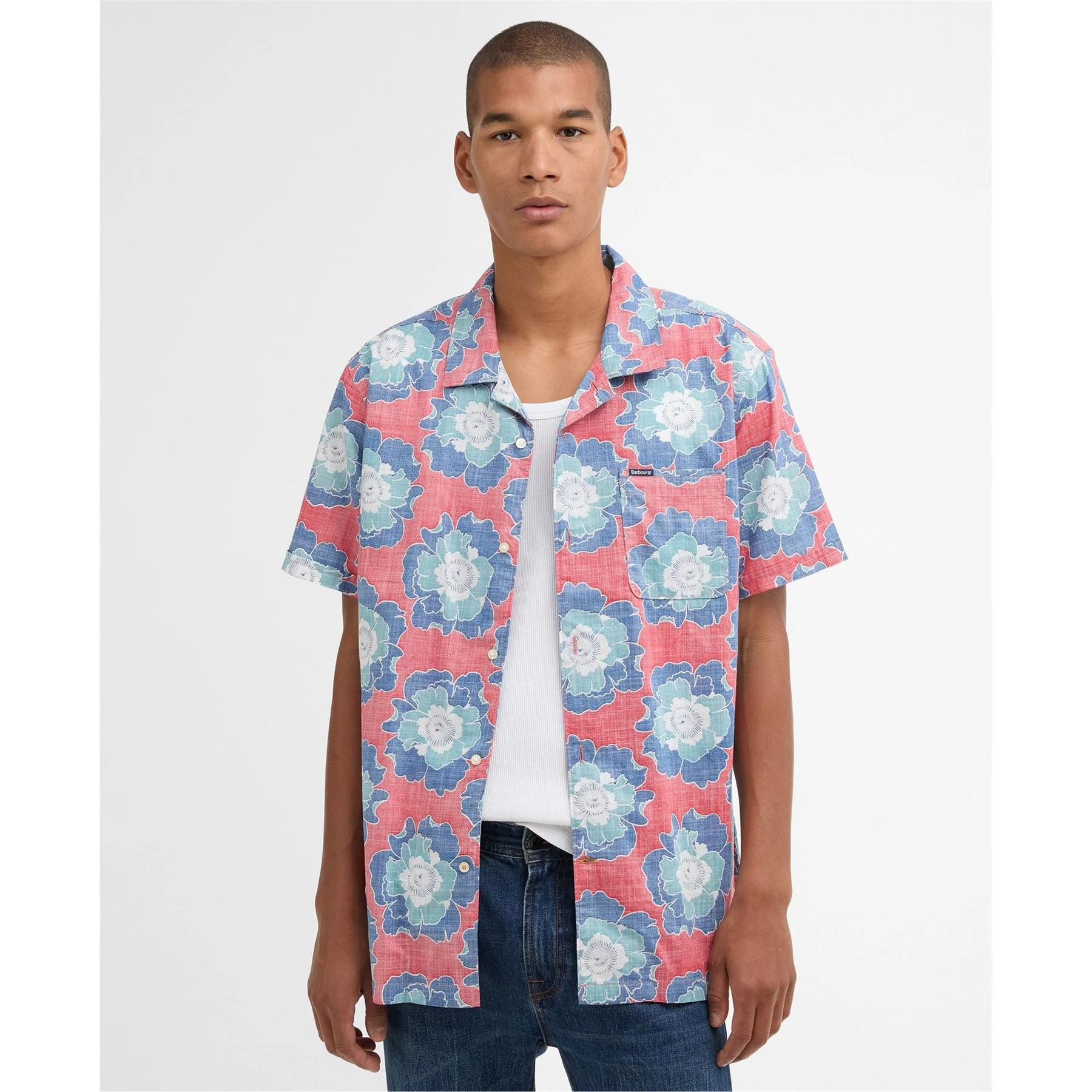 Barbour Patterned Short Sleeve Shirt - Image 2