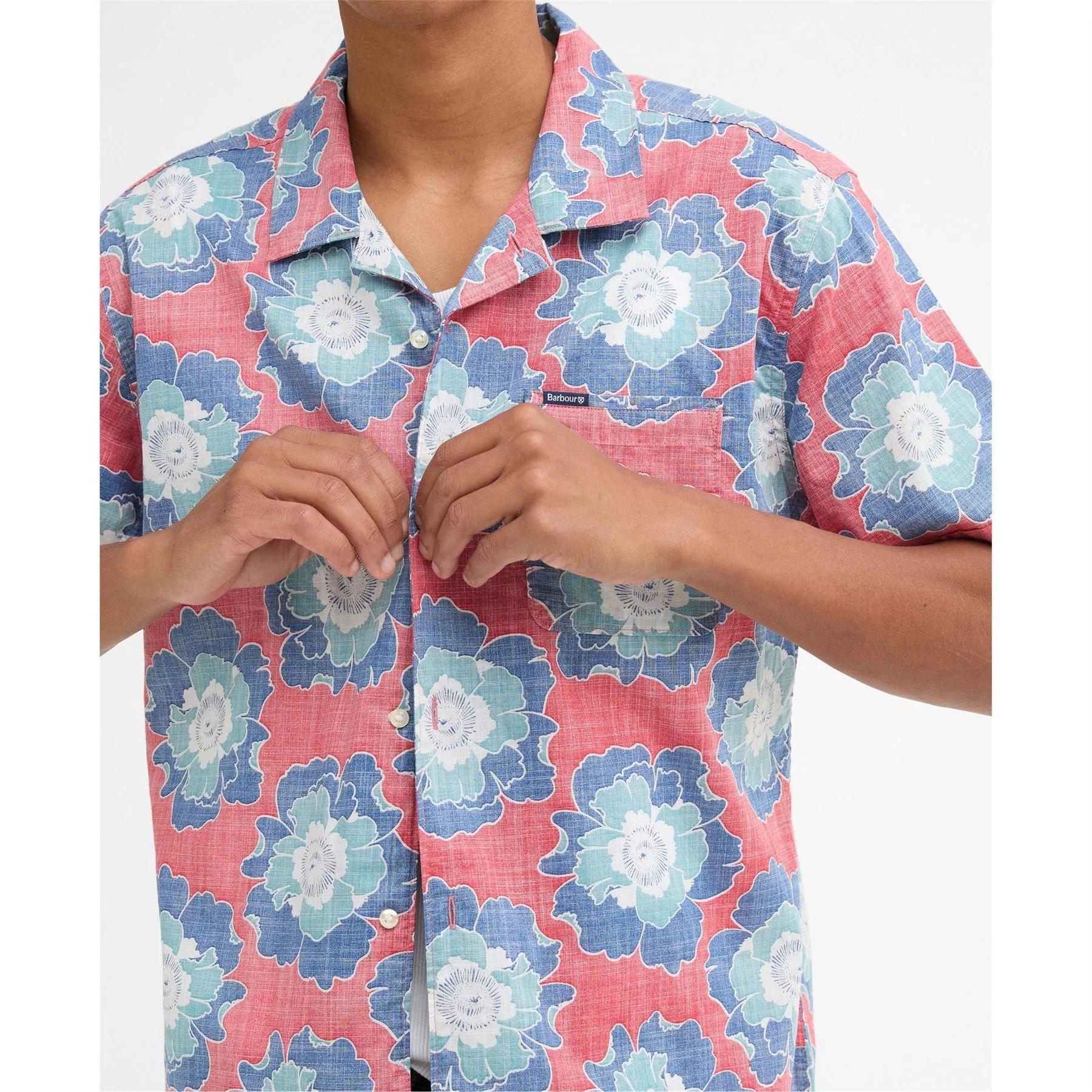 Barbour Patterned Short Sleeve Shirt - Image 4