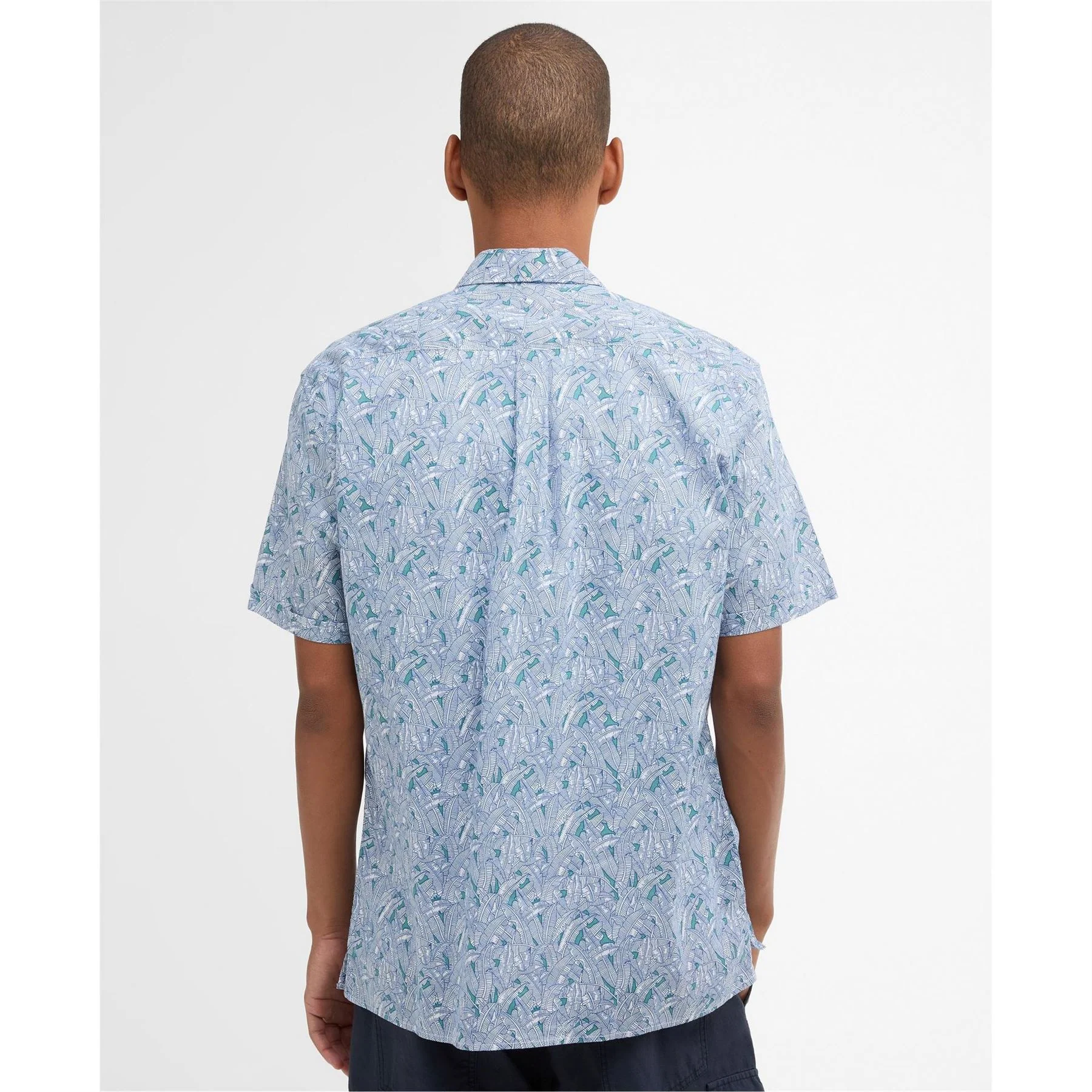 Barbour Patterned Short Sleeve Shirt - Image 3