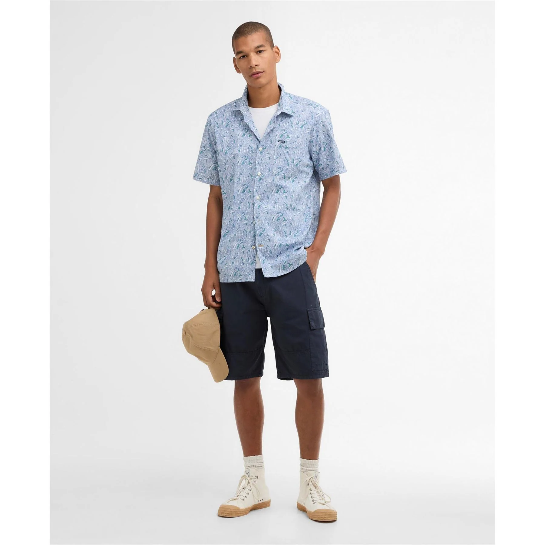 Barbour Patterned Short Sleeve Shirt - Image 5