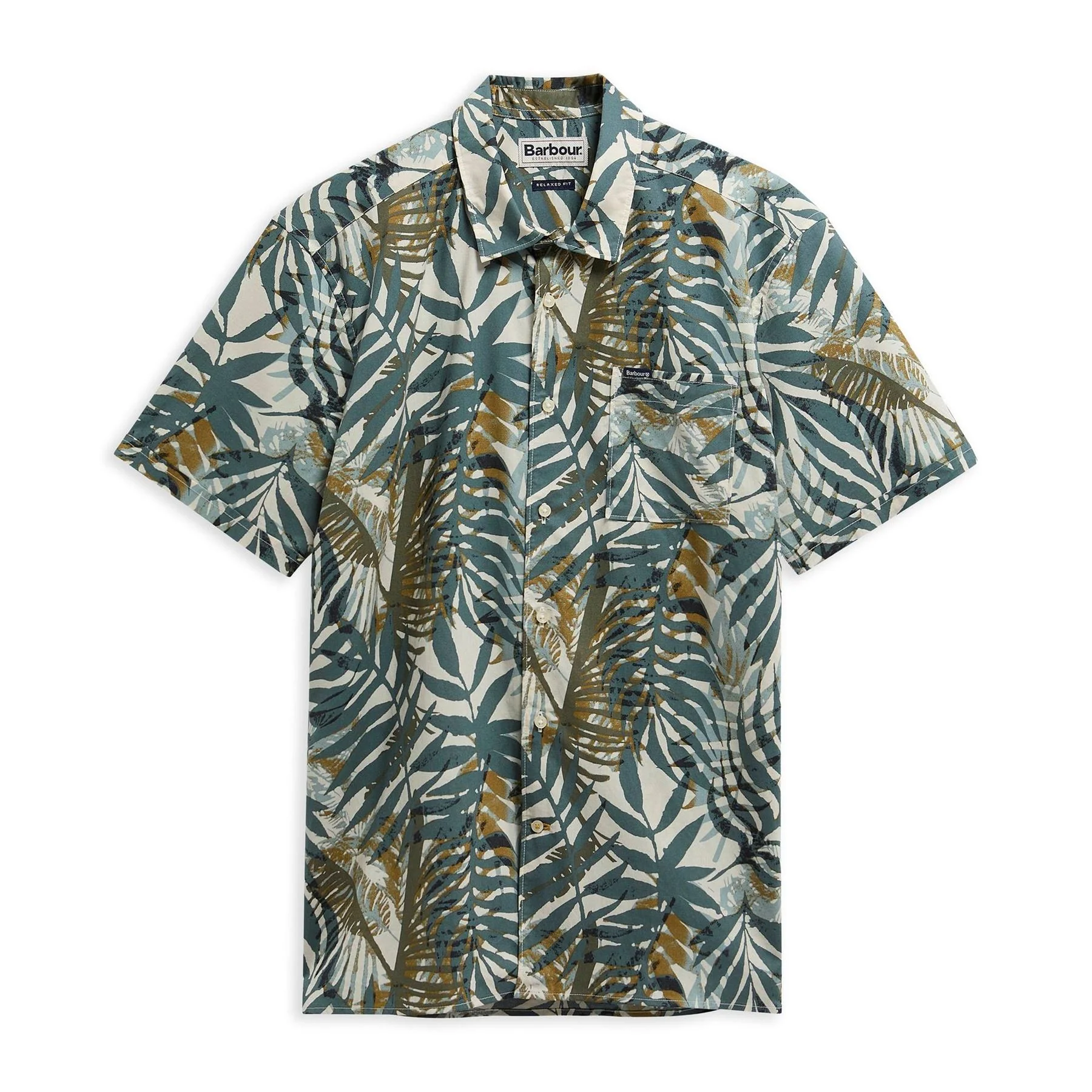 Barbour Patterned Short Sleeve Shirt