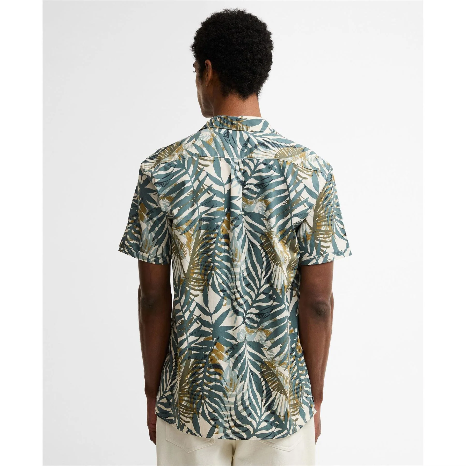 Barbour Patterned Short Sleeve Shirt - Image 3