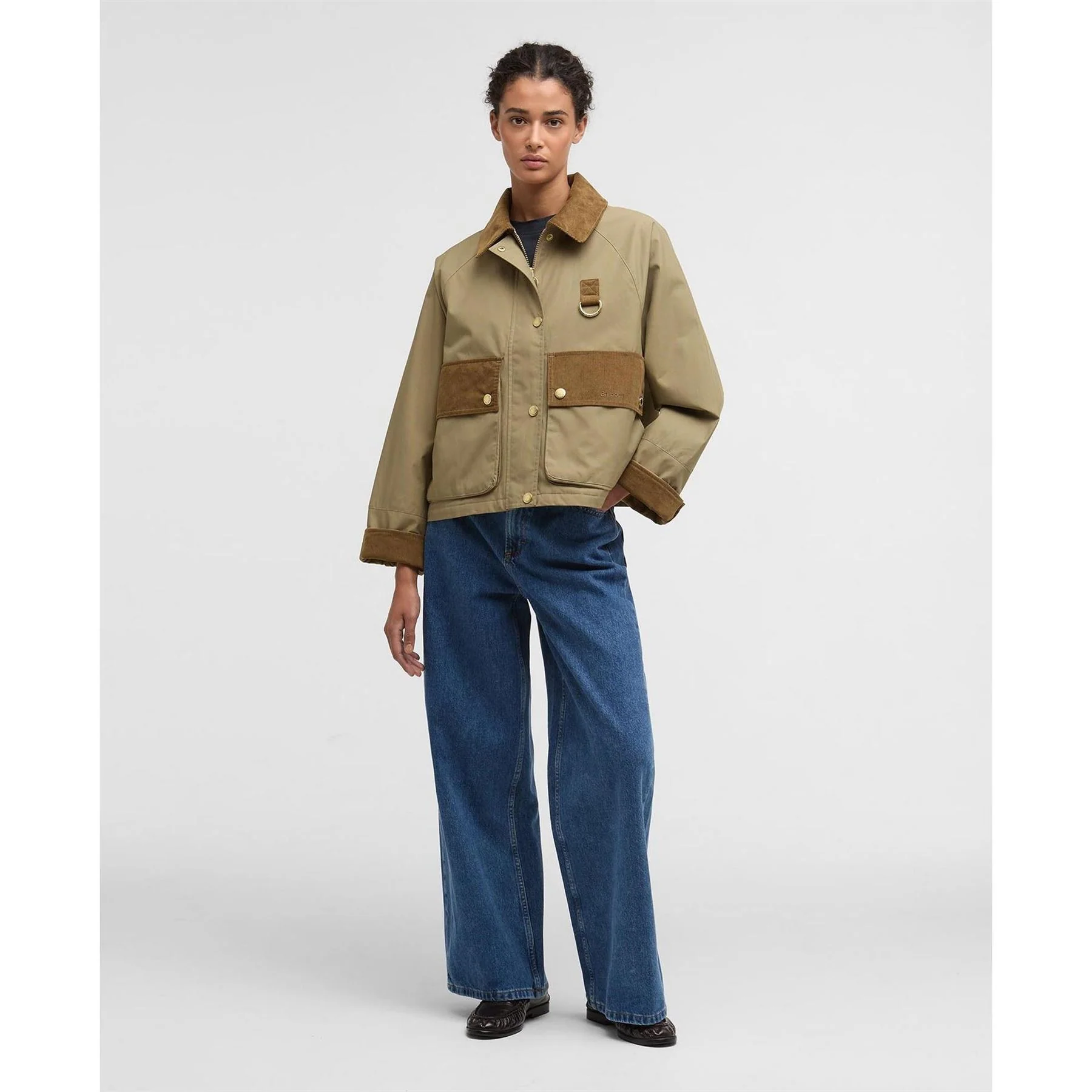 Barbour Phoebe Long Sleeve Full Zip Barn Jacket - Image 3