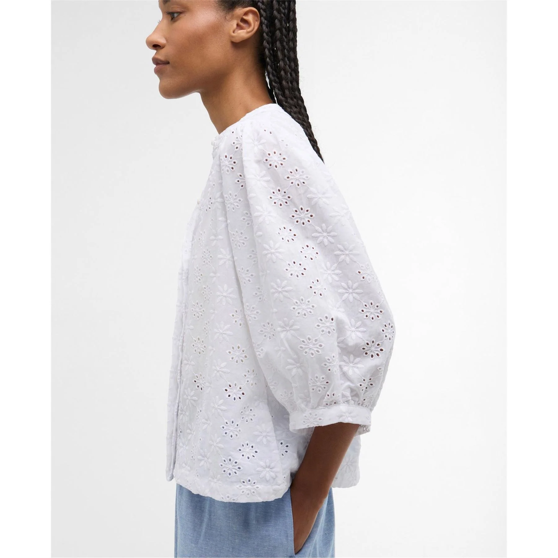 Barbour Short Sleeve Blouse - Image 4