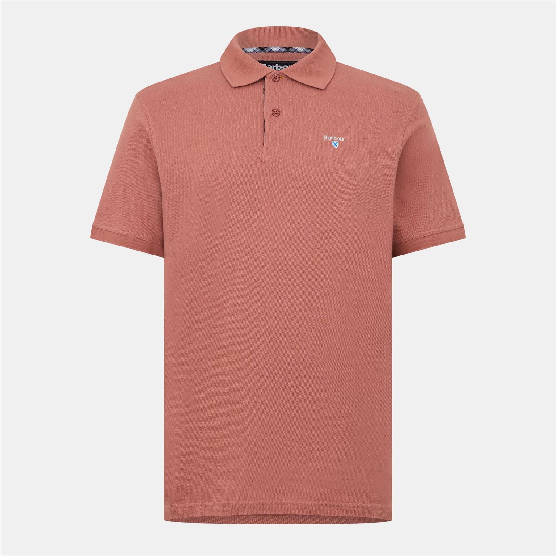 Barbour Tartan Pique Polo Shirt - Image 53