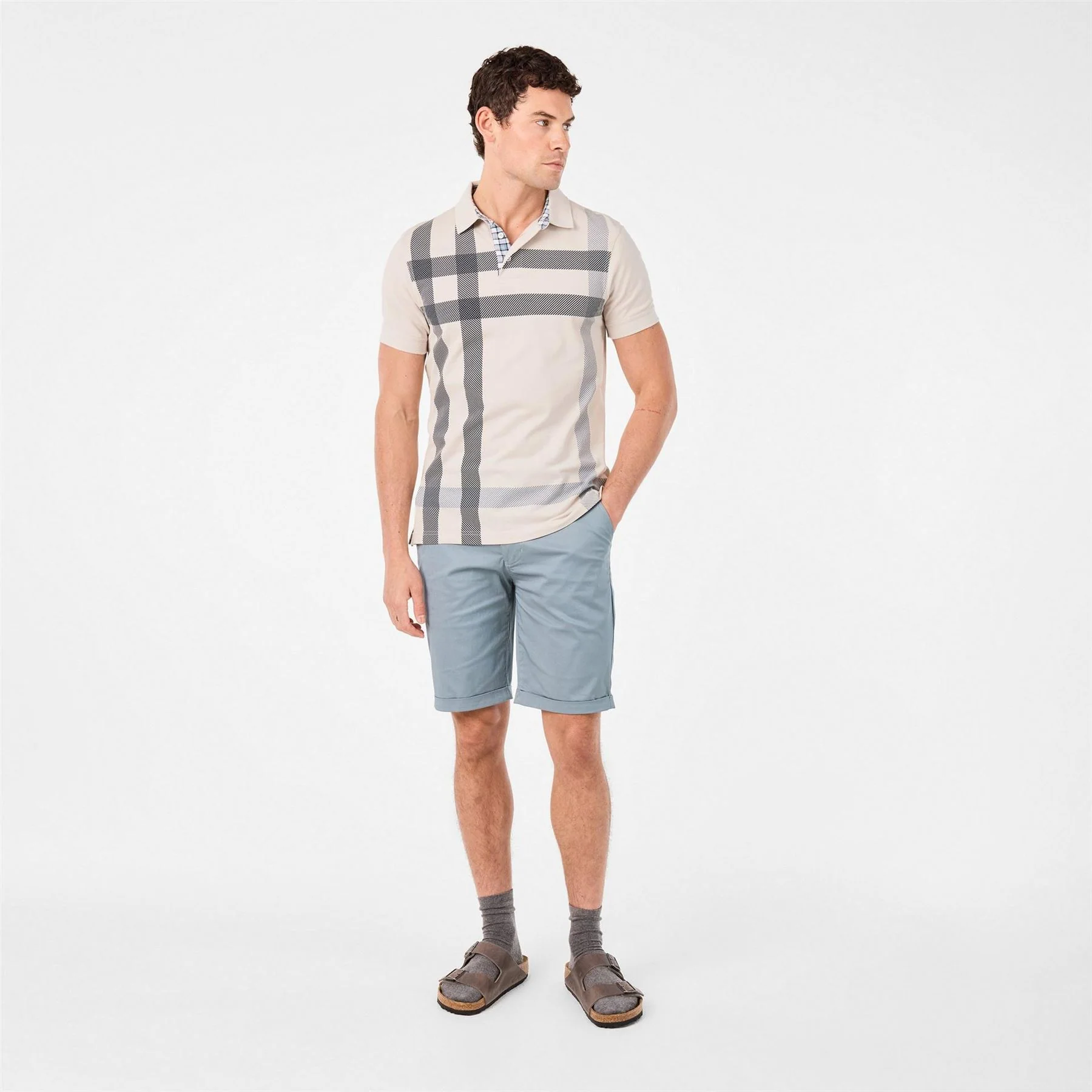 Barbour Tartan Short Sleeved Polo Shirt - Image 20