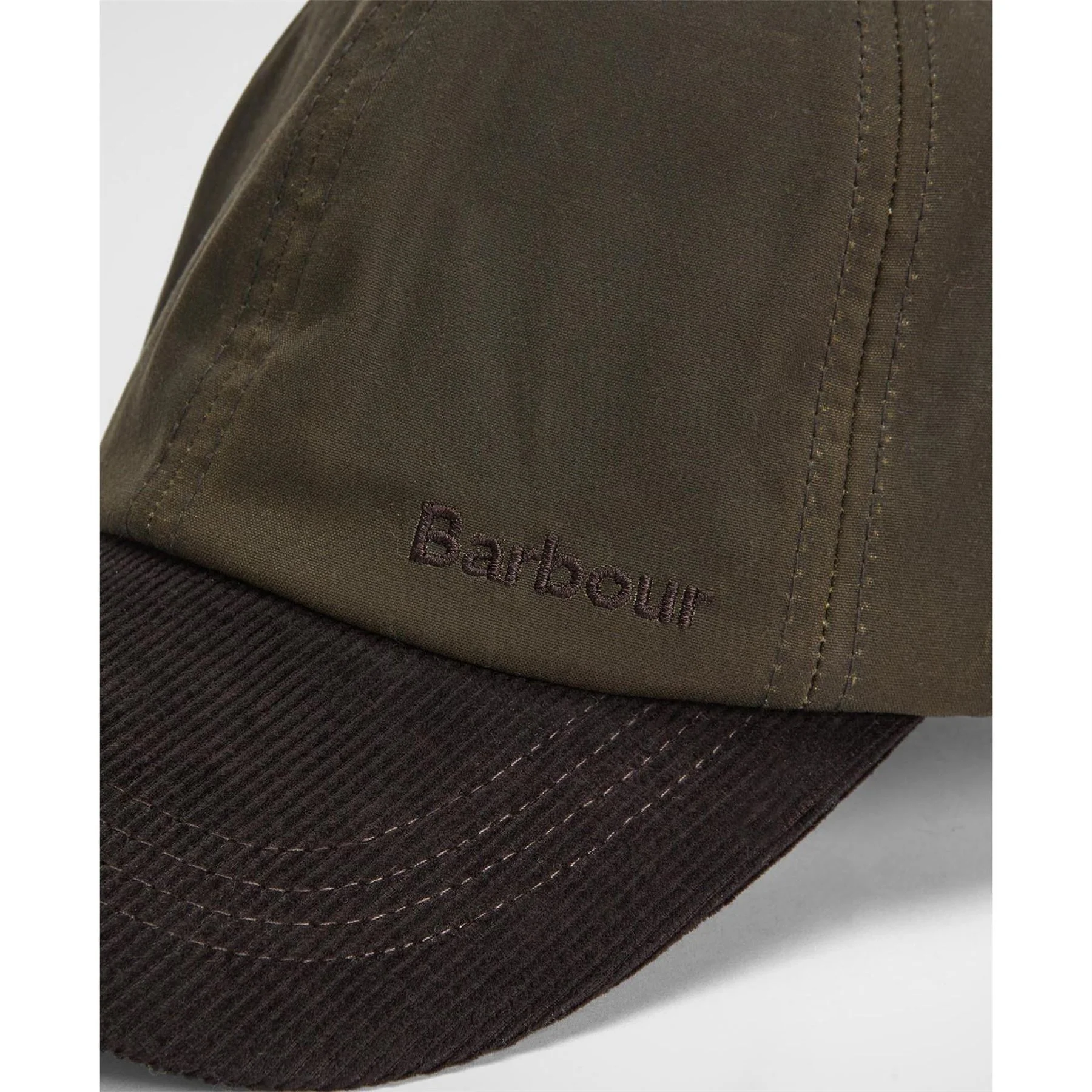 Barbour Wax Baseball Cap - Image 3