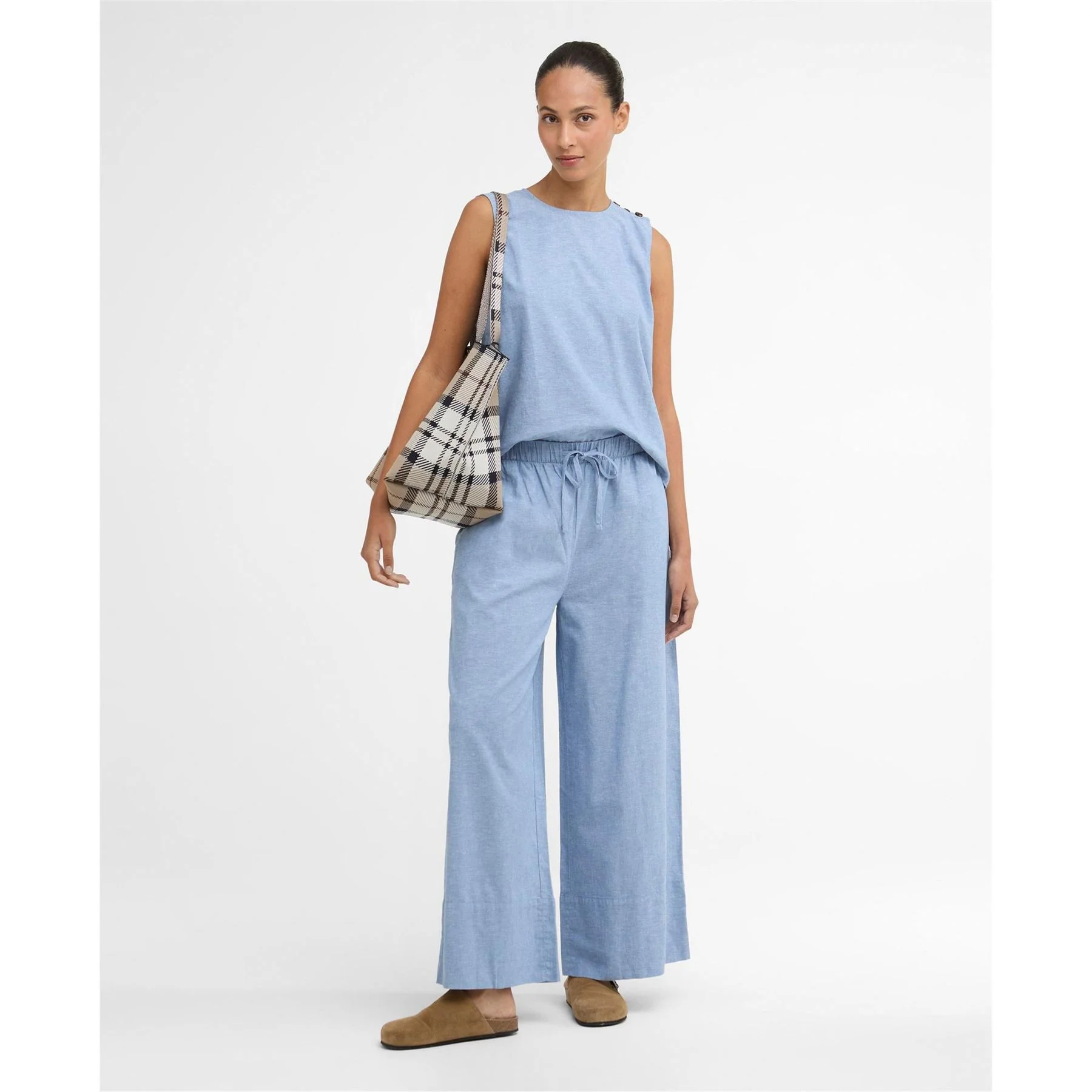 Barbour Wide Leg Trousers - Image 2