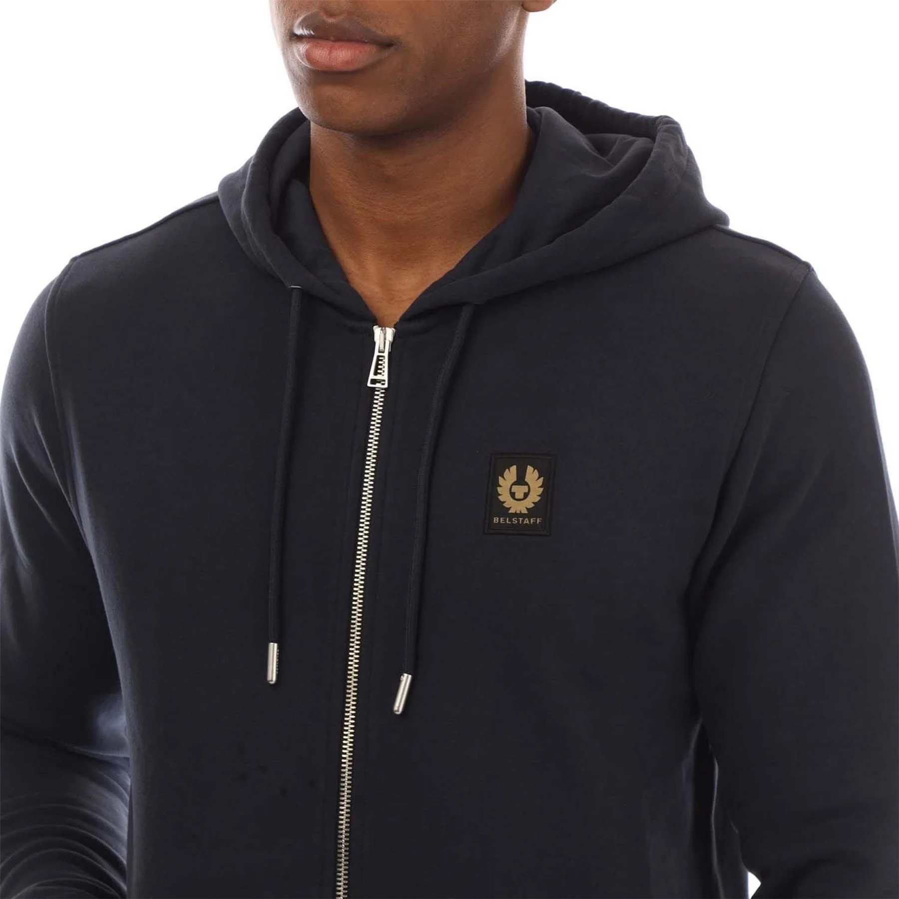 Belstaff Fleece Full Zip Hoodie - Image 3