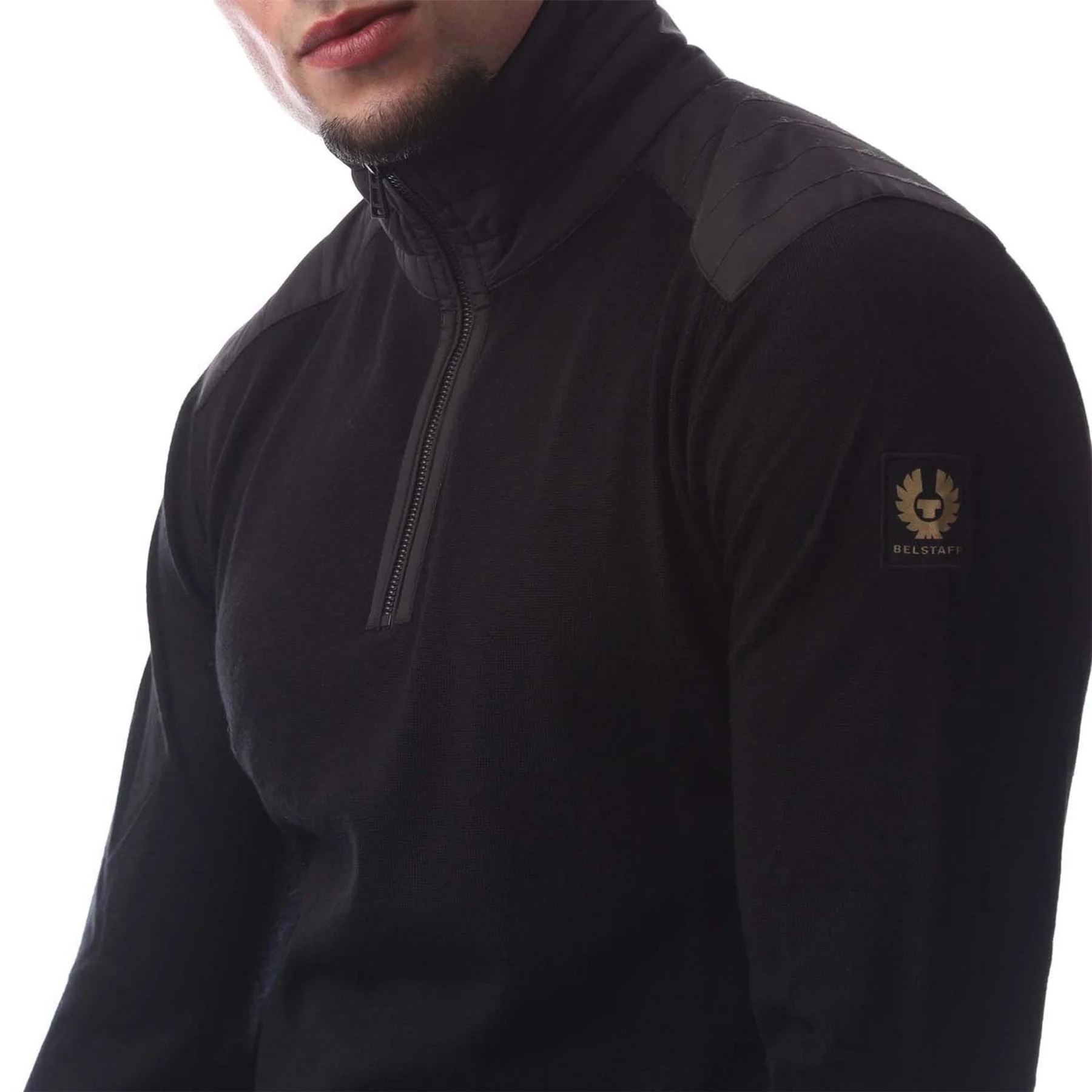 Belstaff Quarter Zip Sweatshirt - Image 3