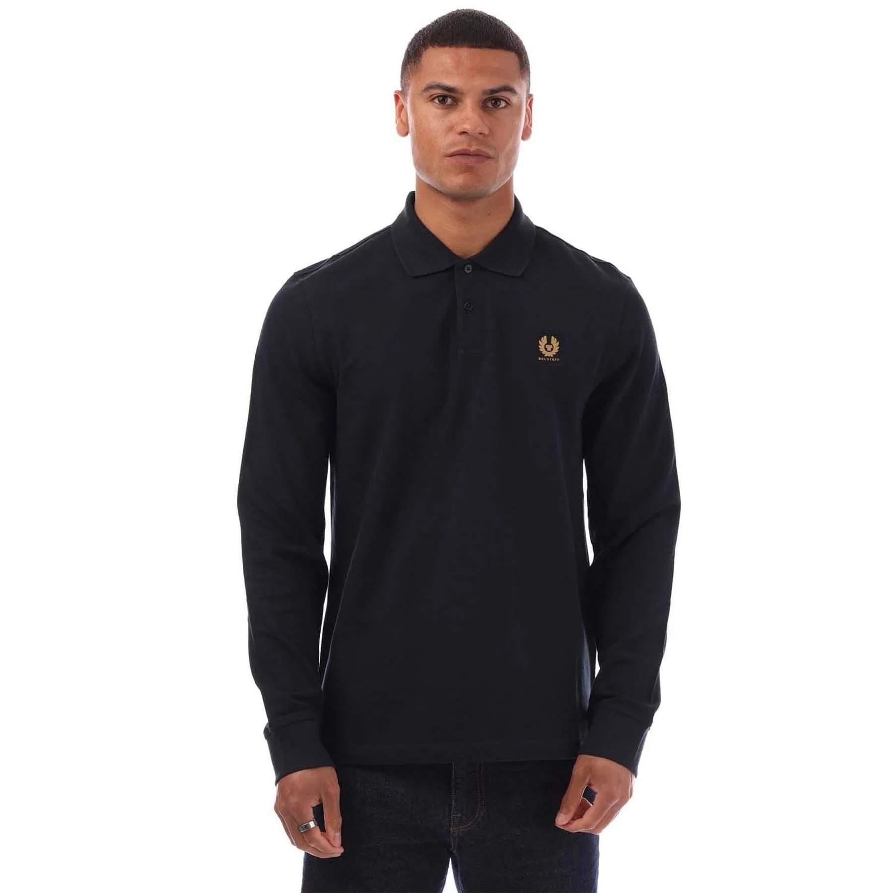 Belstaff Sleeved Polo Shirt - Image 3