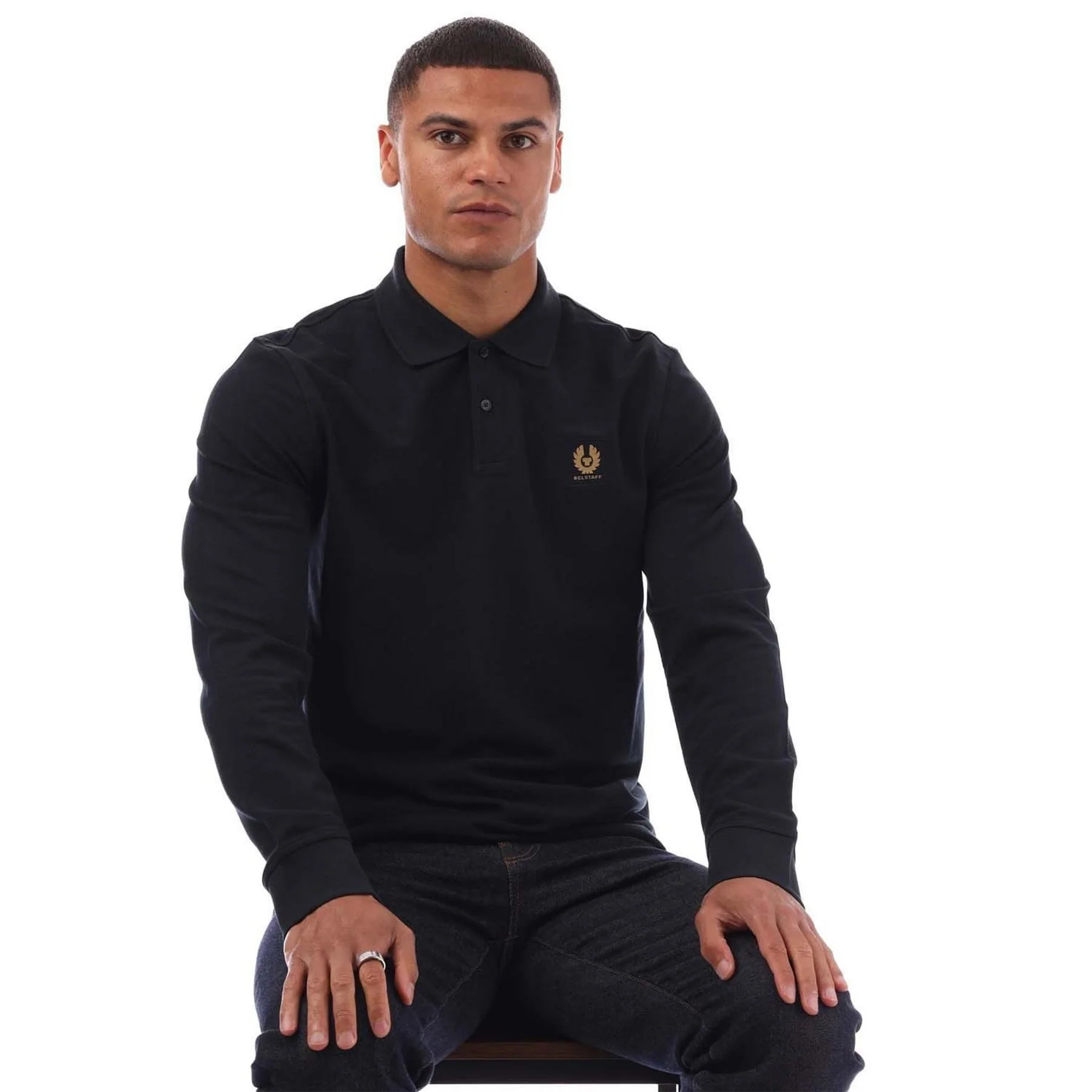 Belstaff Sleeved Polo Shirt - Image 4