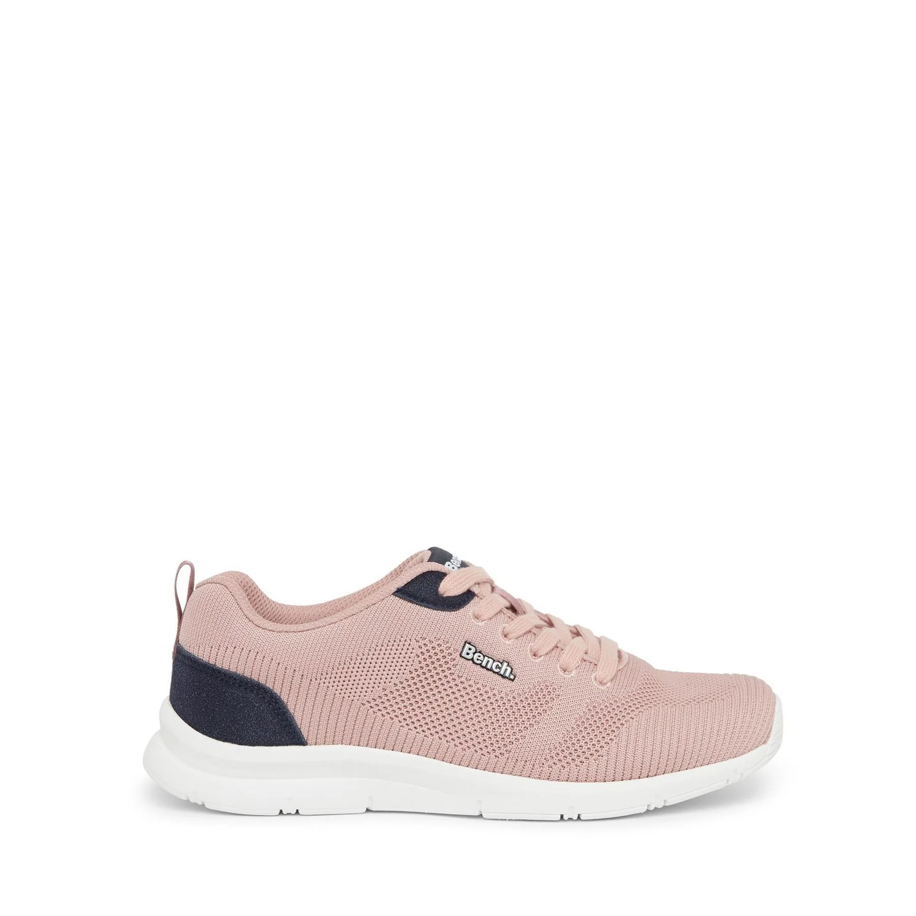Bench Kira Lace-Up Textured Trainers - Image 6