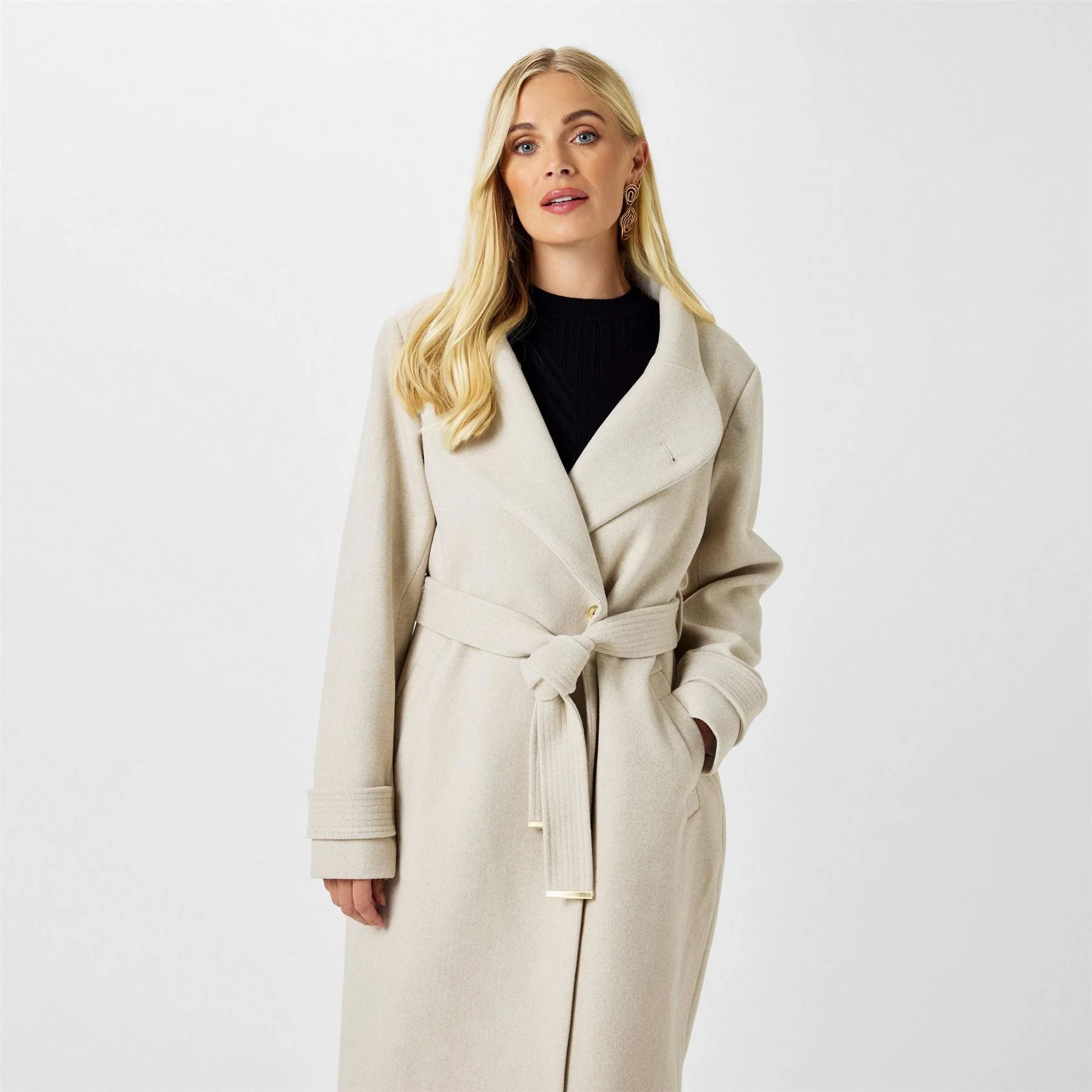 Biba Billie Belted Coat - Image 15