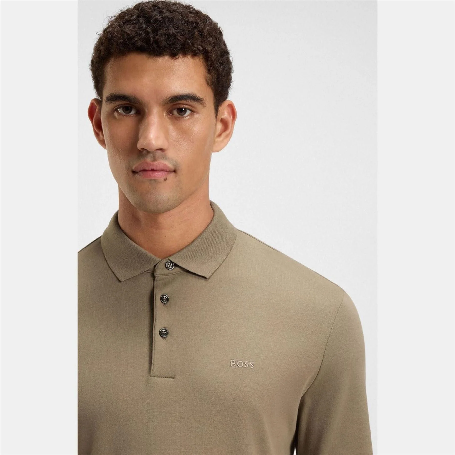 Boss 30 Long Sleeve Polo Shirt - Image 3