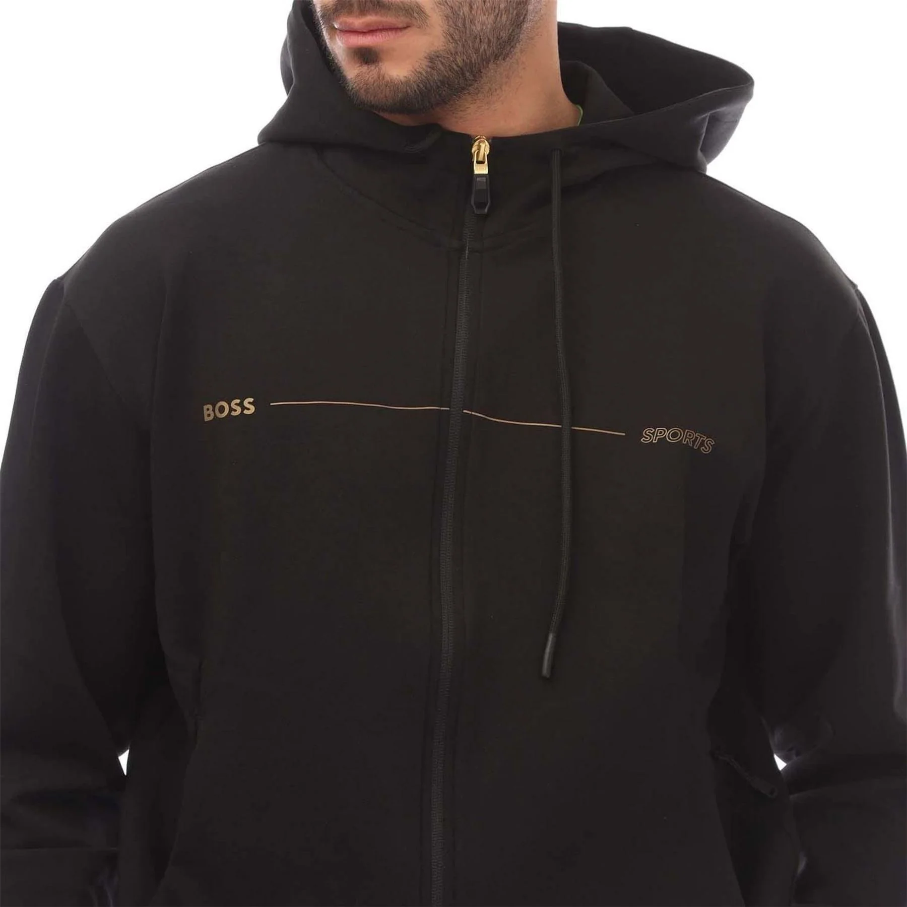 Boss Artwork Zip Up Hoodie - Image 3