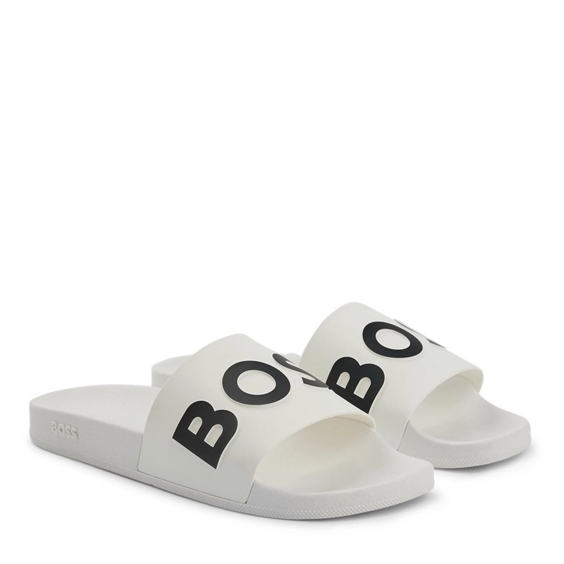 Boss Bay Logo Sliders, Branding Strap Sandals - Image 13