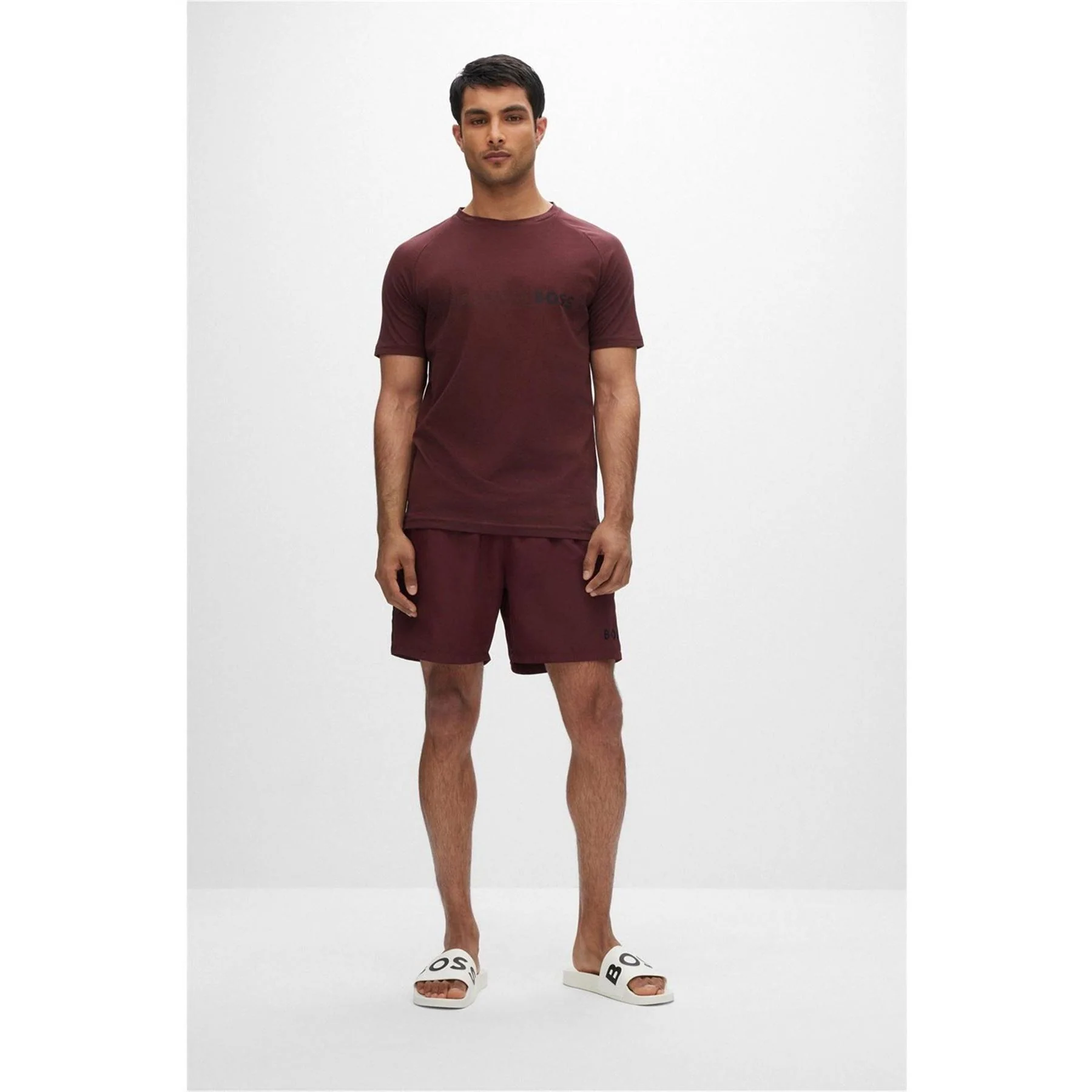 Boss Bay Logo Sliders, Branding Strap Sandals - Image 15